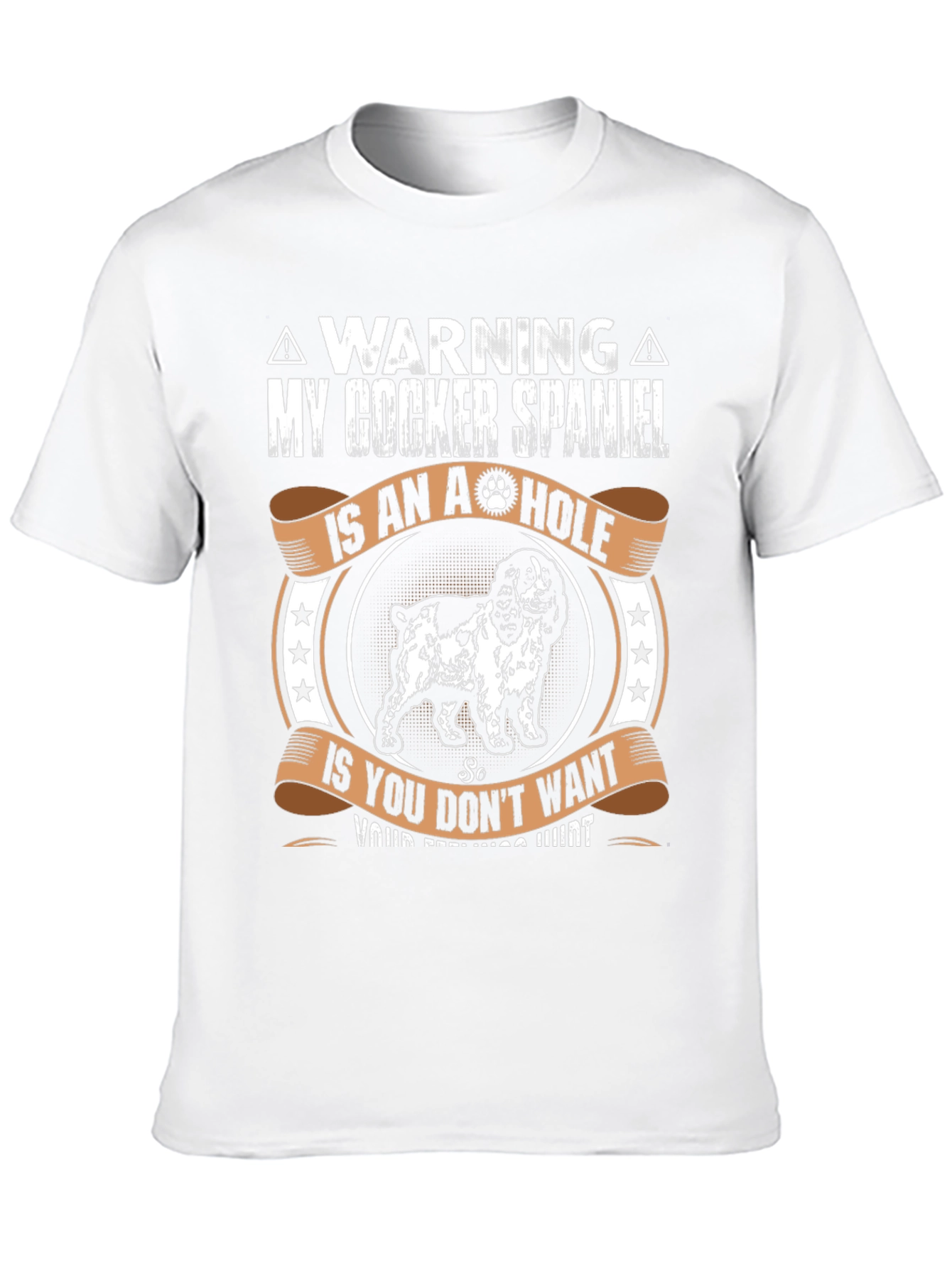 Cocker Spaniel Funny Dog T-Shirt