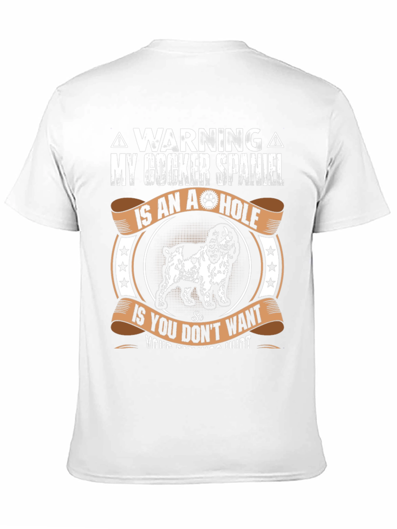 Cocker Spaniel Funny Dog T-Shirt