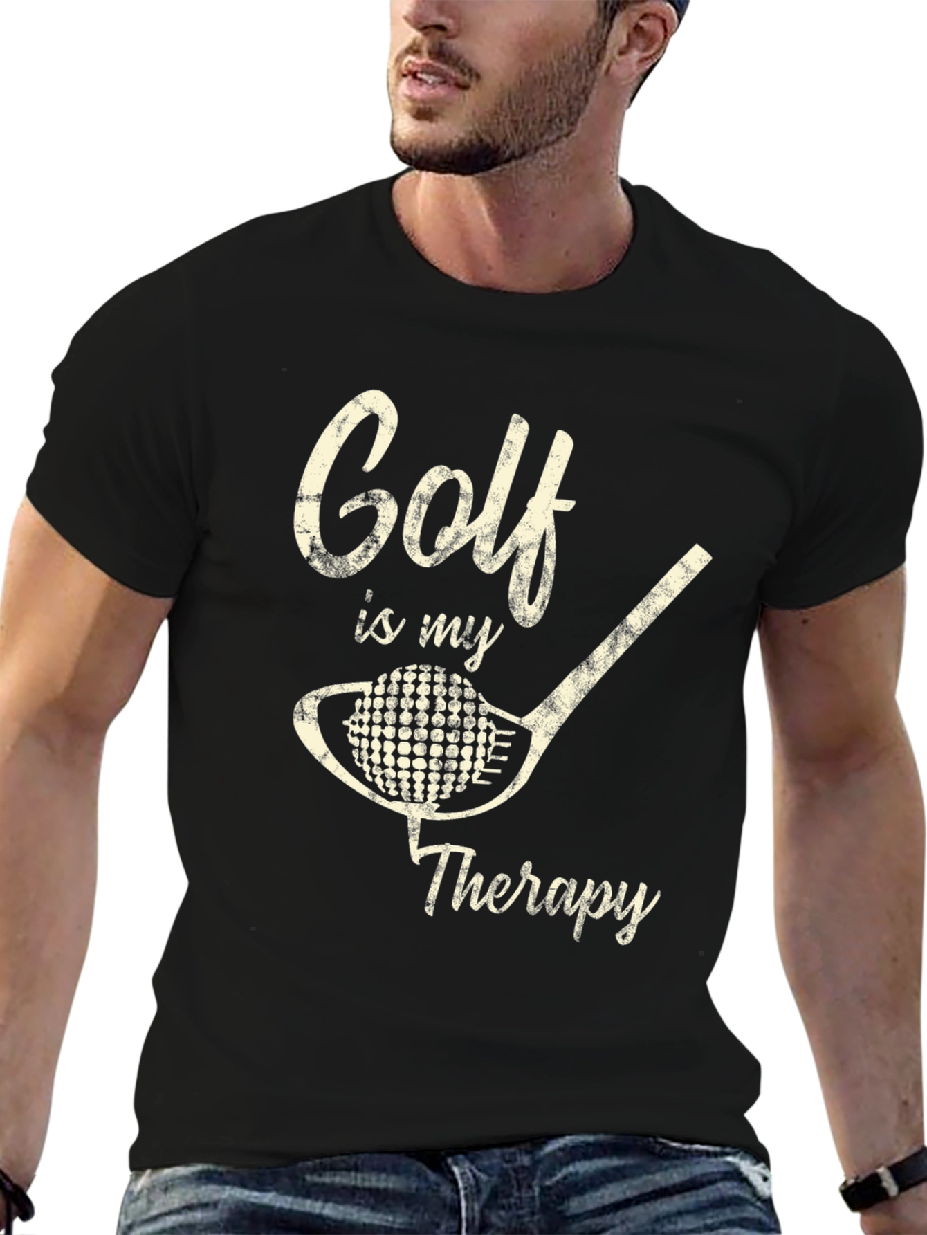 Golf is my Therapy Graphic T-Shirt