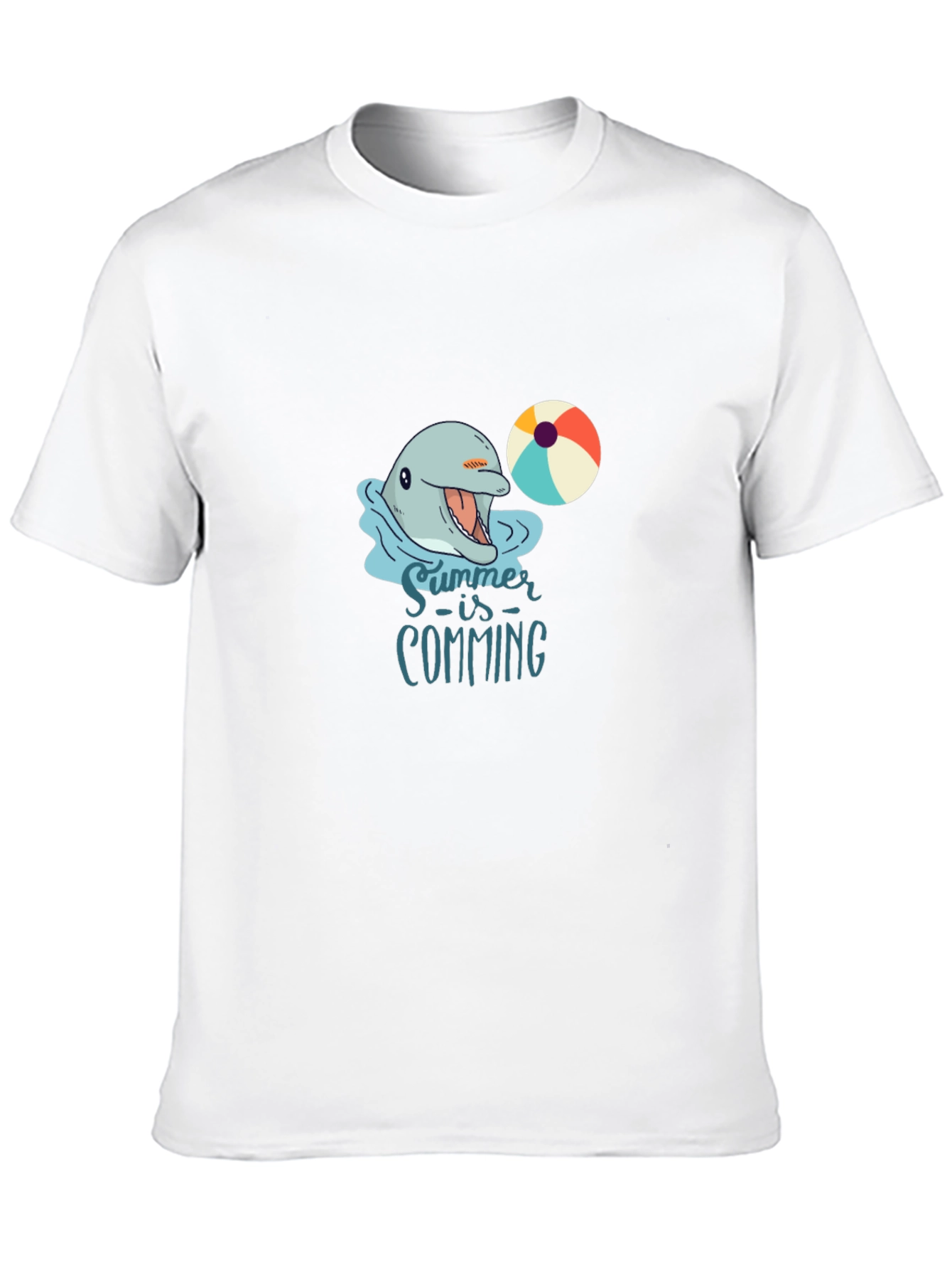 Summer Swimming Dolphin Tee