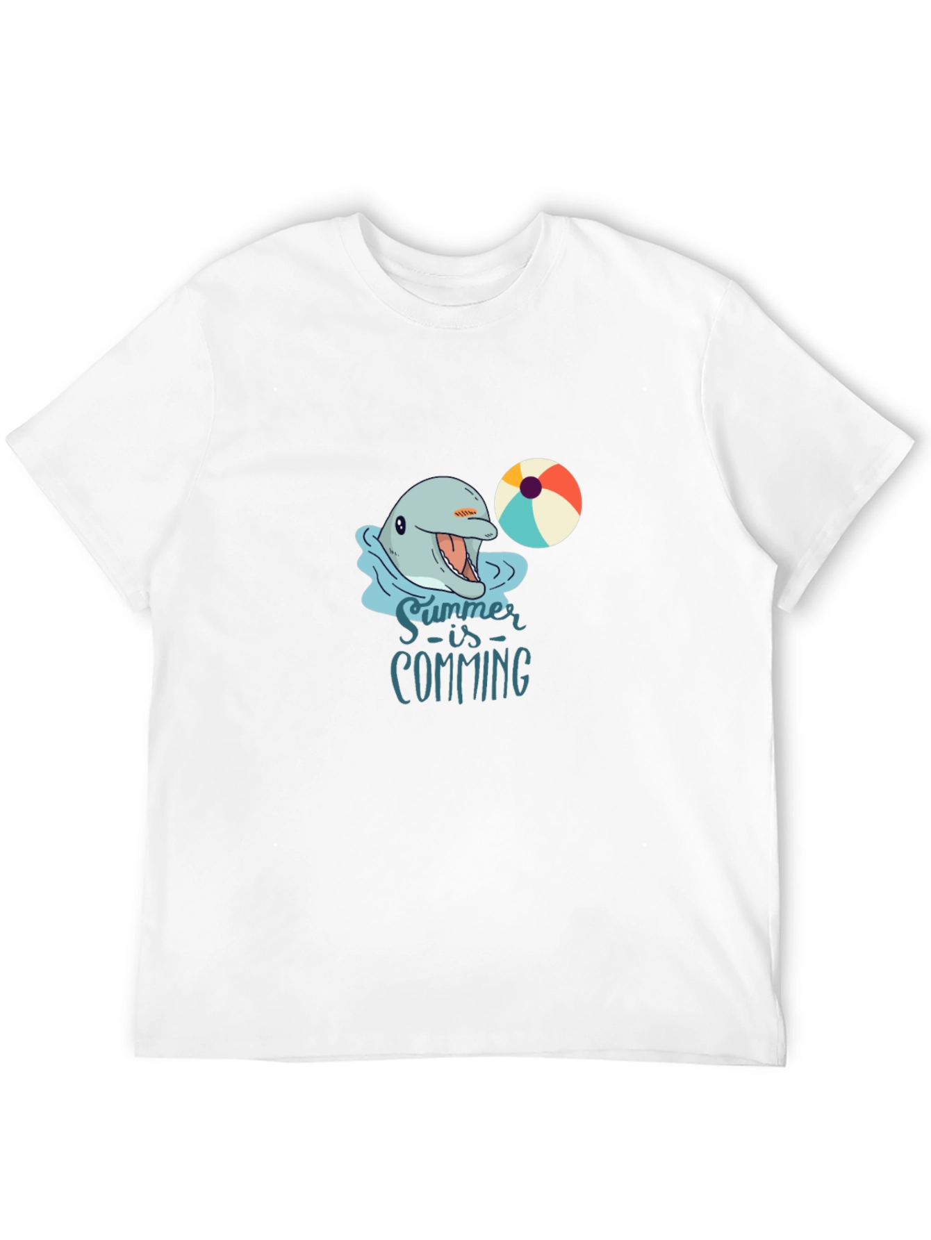 Summer Swimming Dolphin Tee