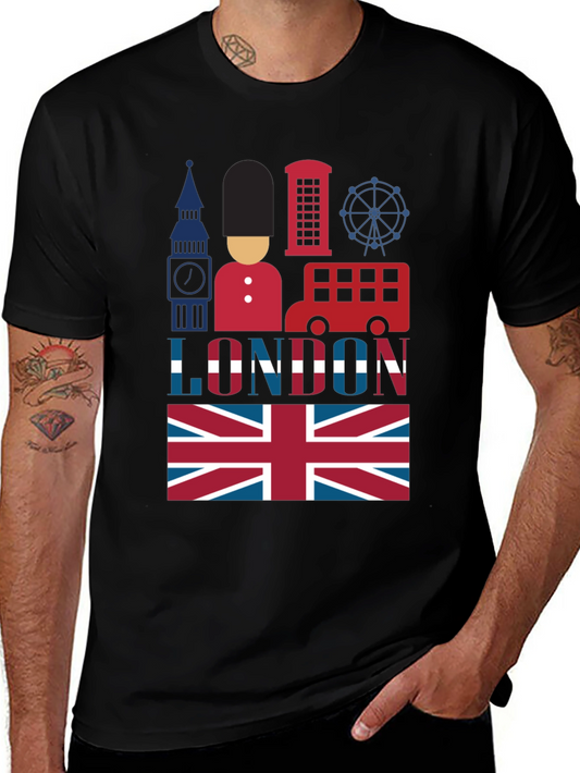 London Souvenir T-Shirt: British Icons Tee