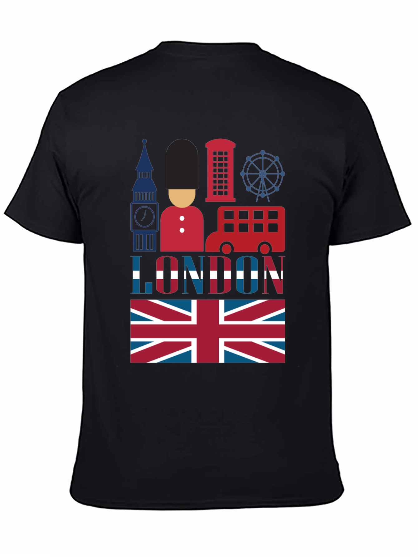 London Souvenir T-Shirt: British Icons Tee