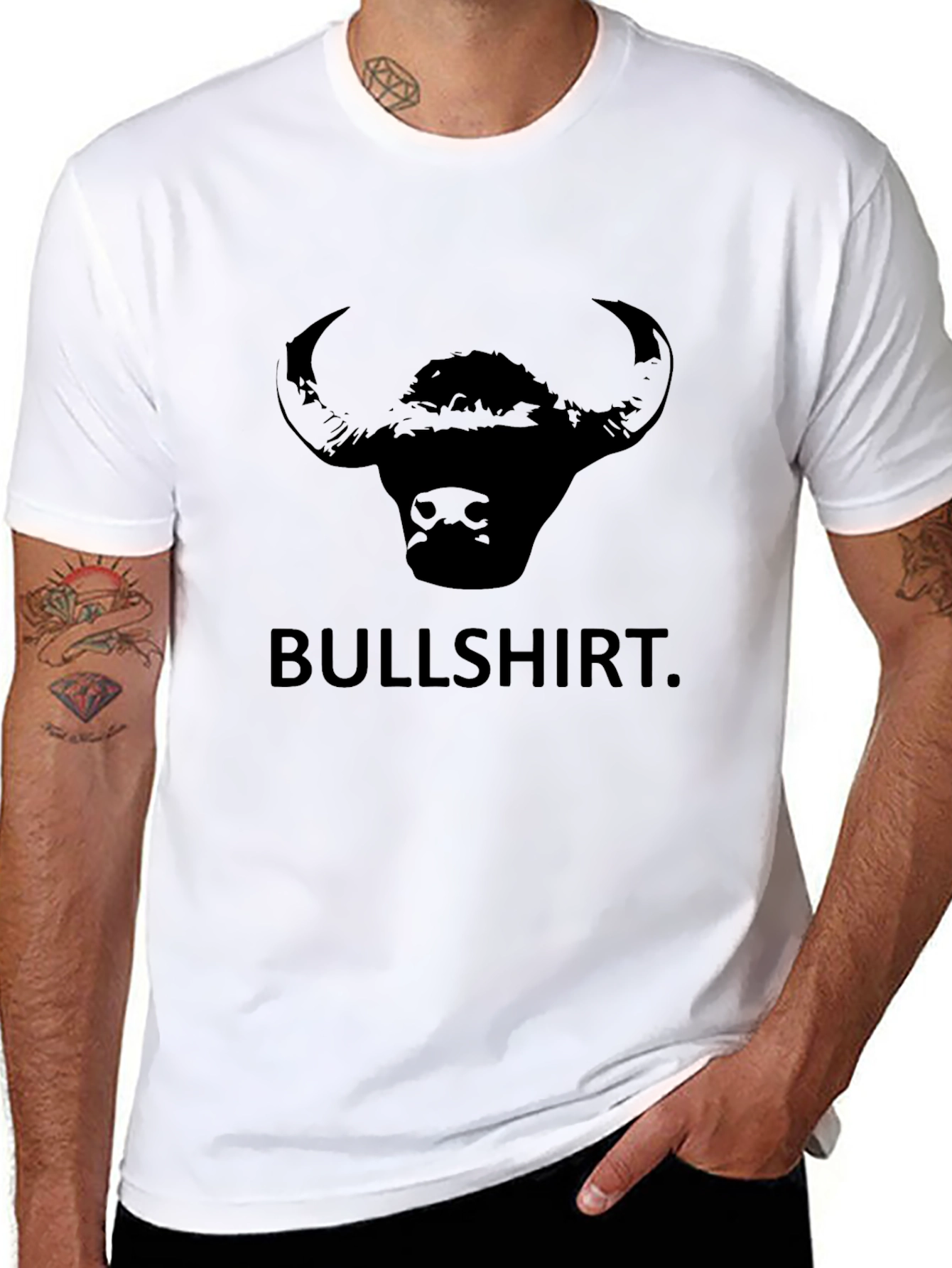 Bullshirt Graphic Tee - Mens Black T-Shirt