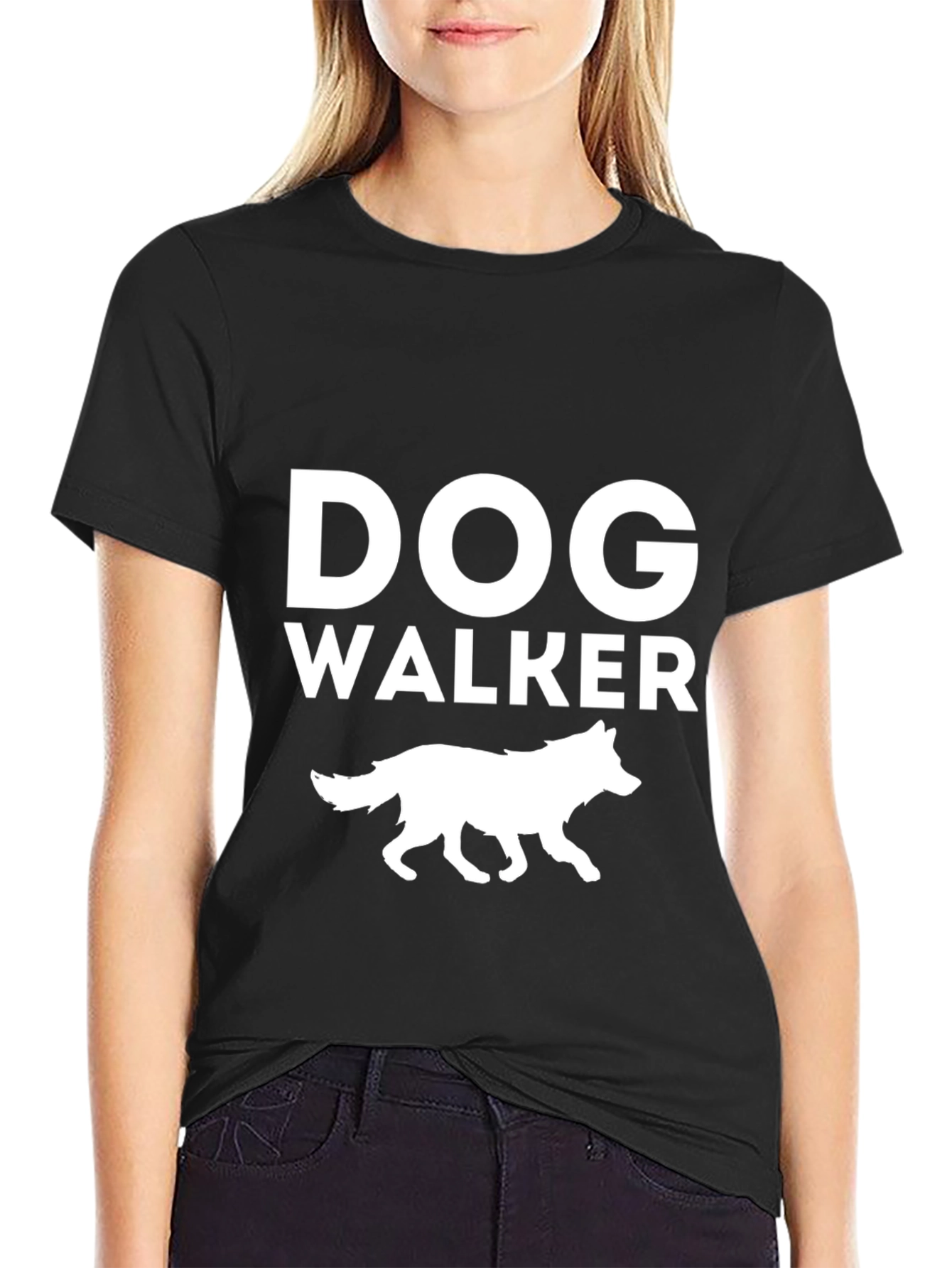 Dog Walker Graphic T-Shirt