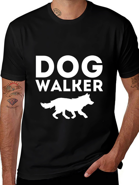 Dog Walker Graphic T-Shirt