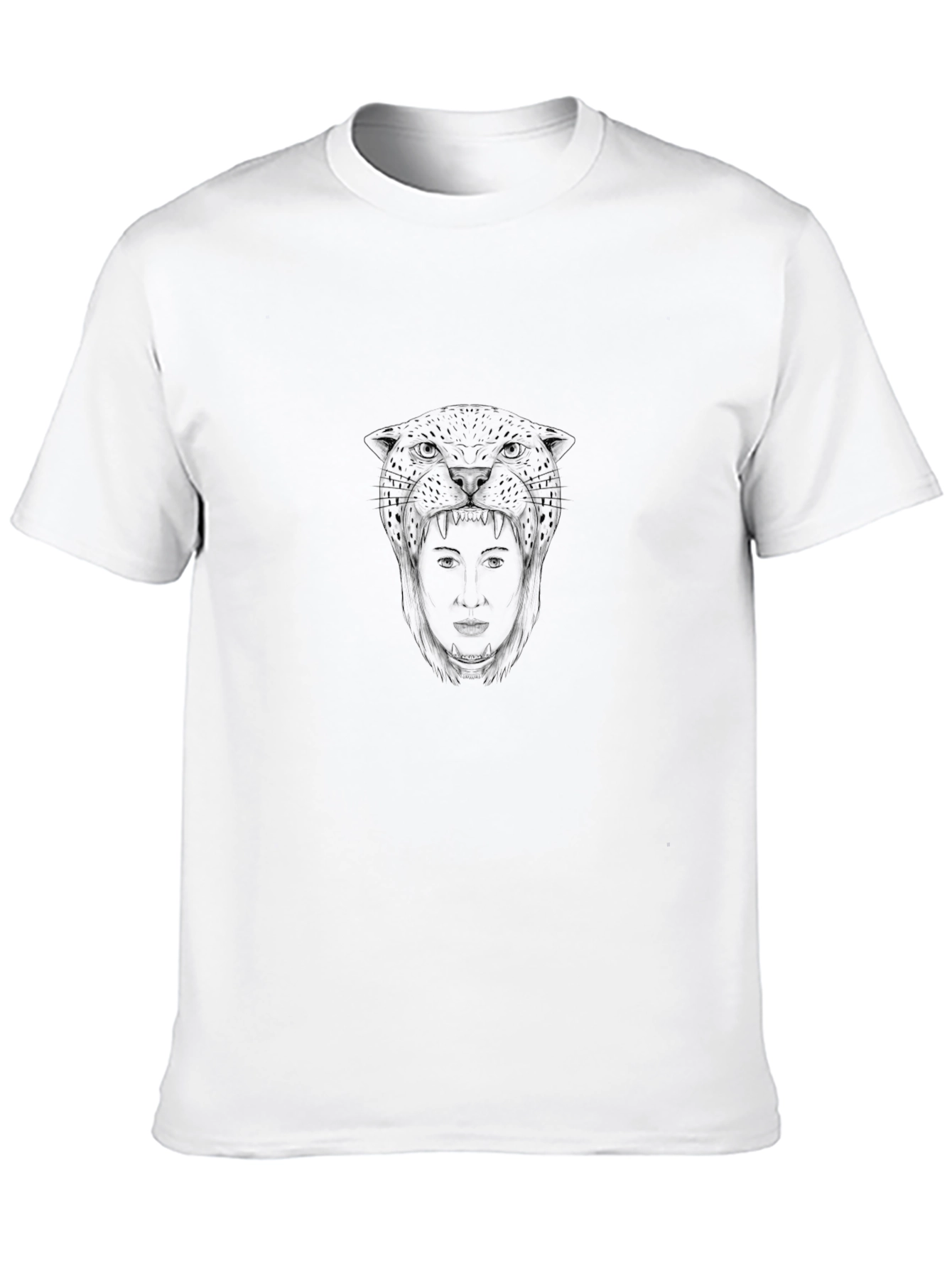 Mens Black T-Shirt - Graphic Print