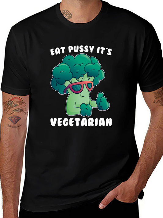 Eat Pussy Its Vegetarian Graphic Tee