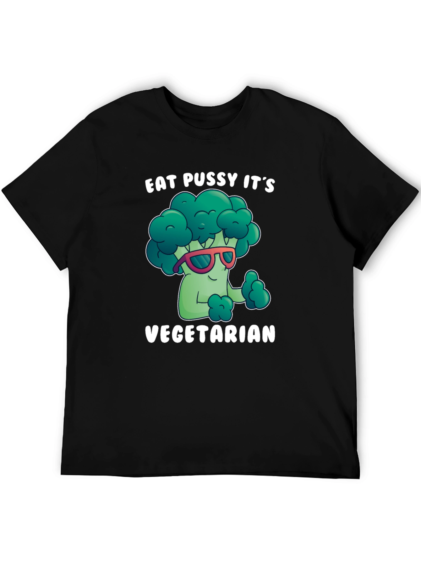 Eat Pussy Its Vegetarian Graphic Tee