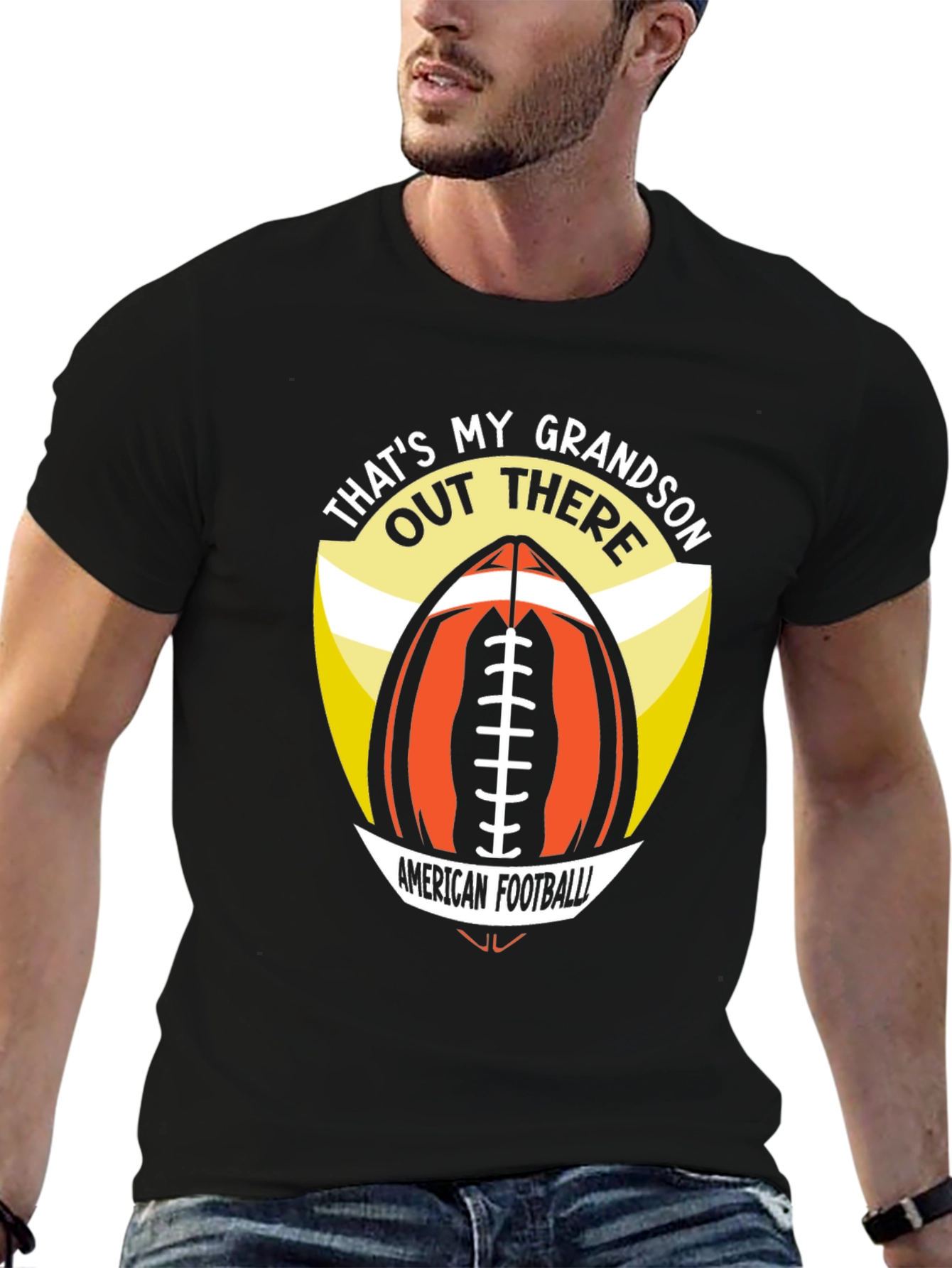 Thats My Grandson Out There Football T-Shirt