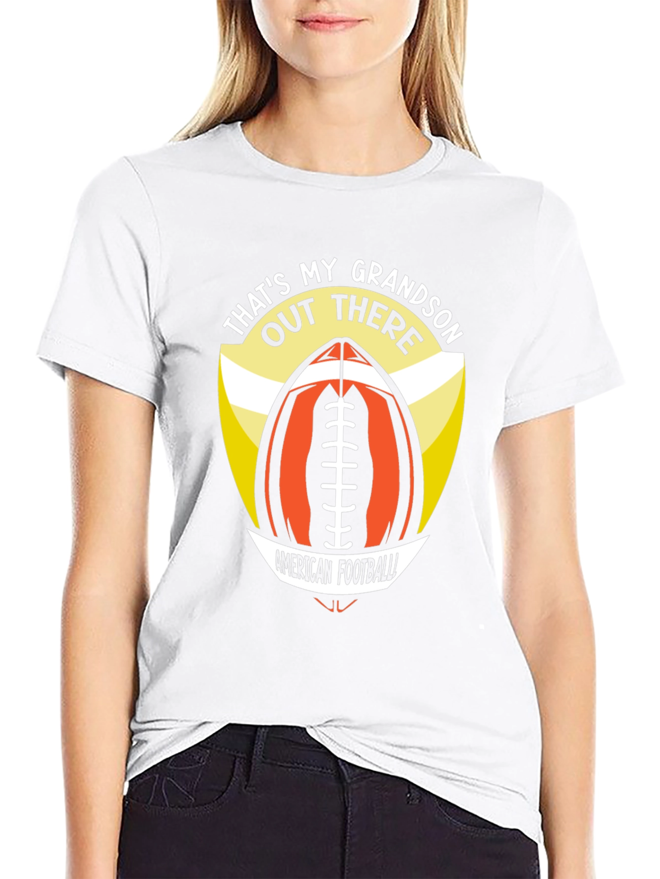 Thats My Grandson Out There Football T-Shirt