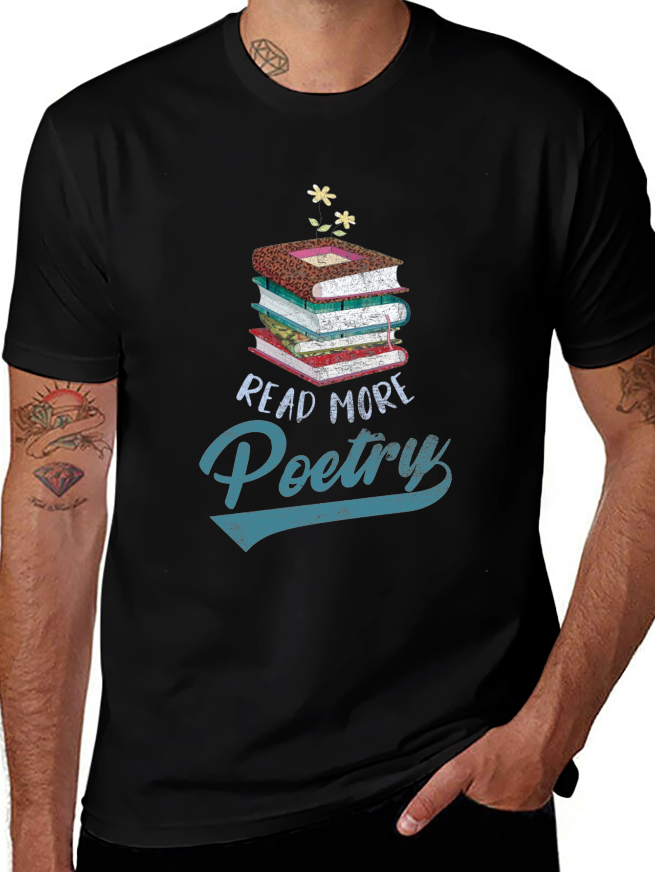 Read More Poetry T-Shirt - Book Lover Tee