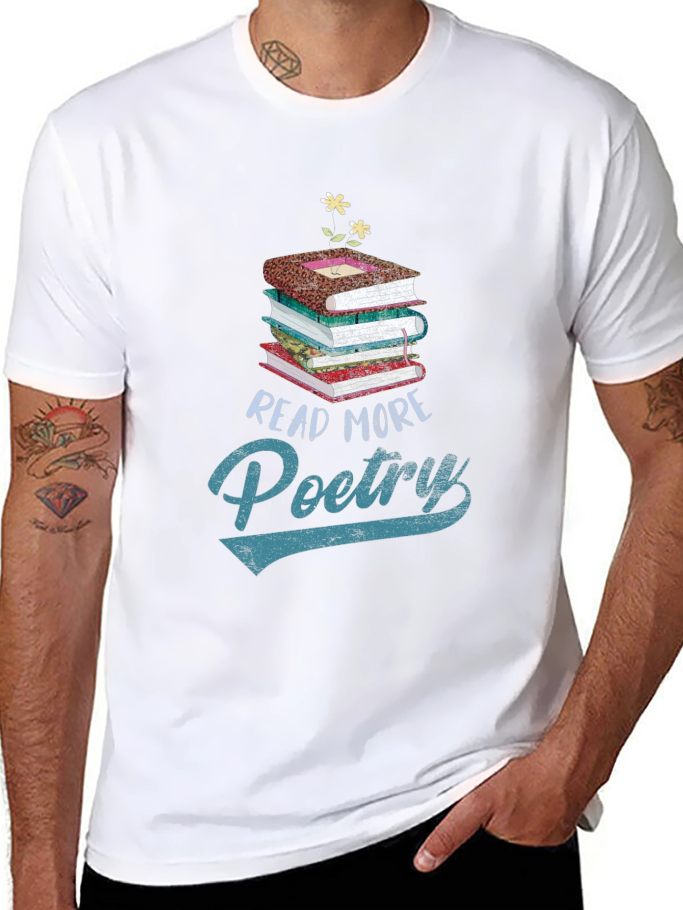 Read More Poetry T-Shirt - Book Lover Tee