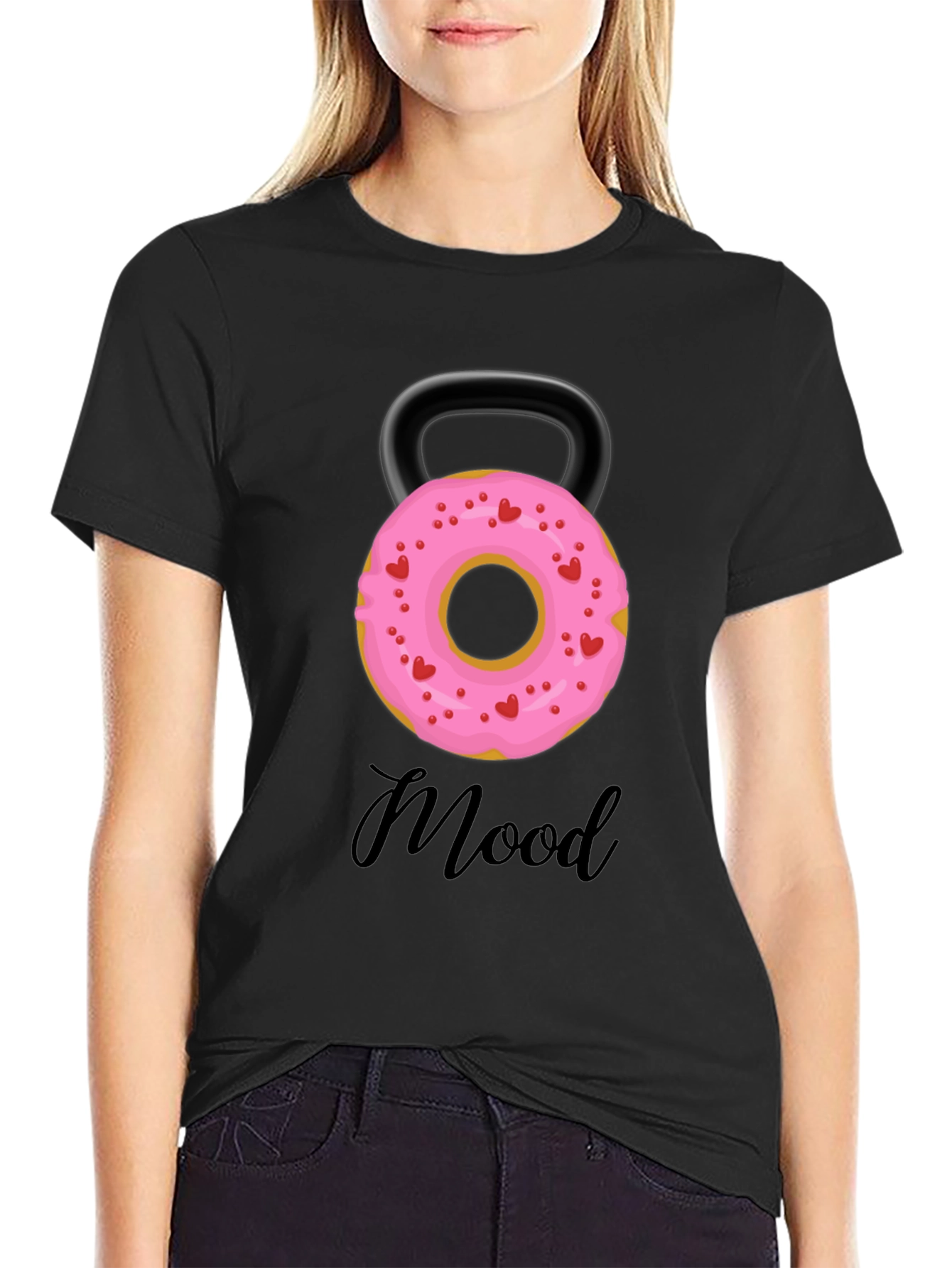 Donut Kettlebell Mood T-Shirt