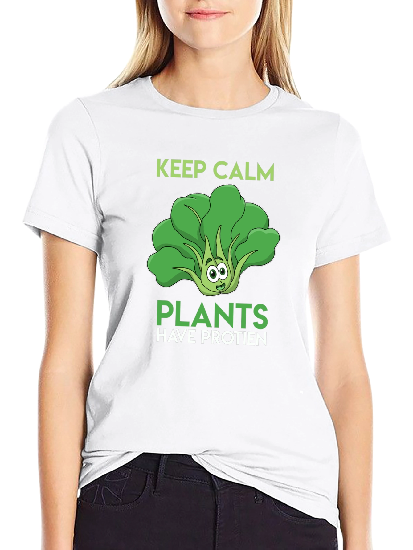 Plants Have Protein Graphic Tee