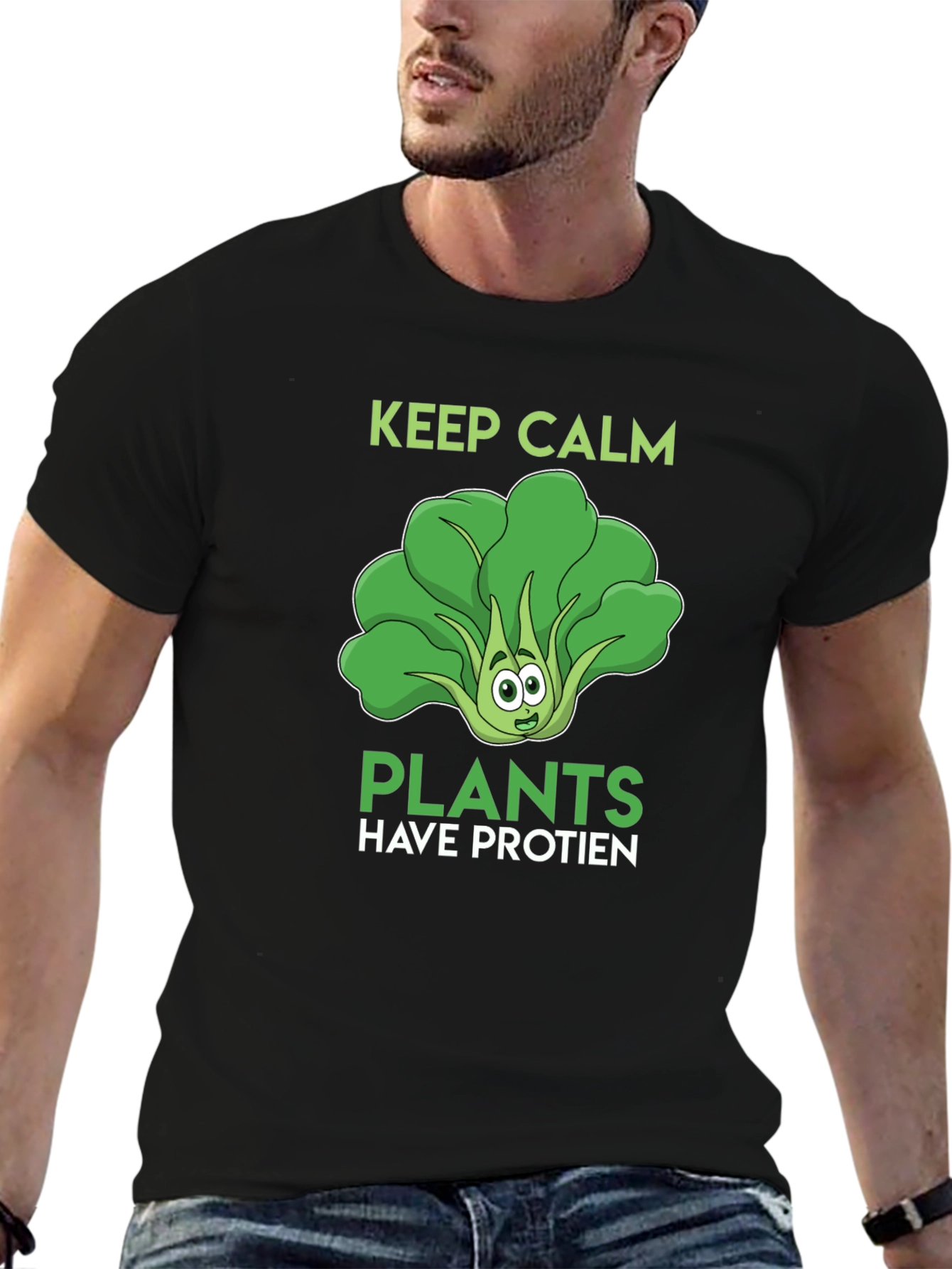 Plants Have Protein Graphic Tee
