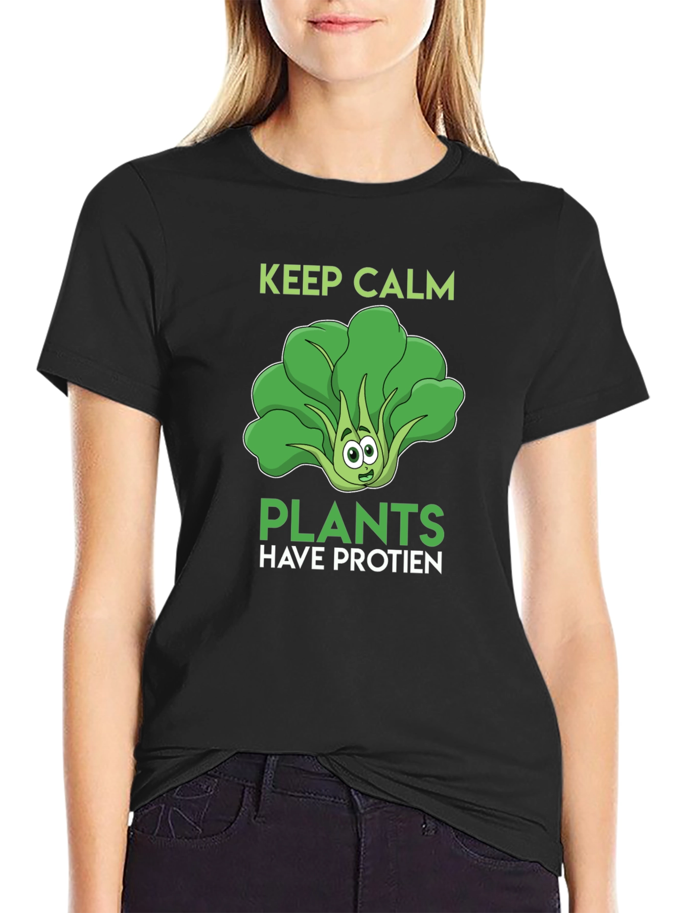 Plants Have Protein Graphic Tee