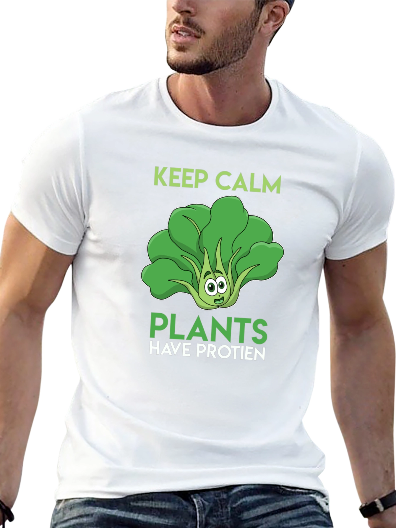 Plants Have Protein Graphic Tee
