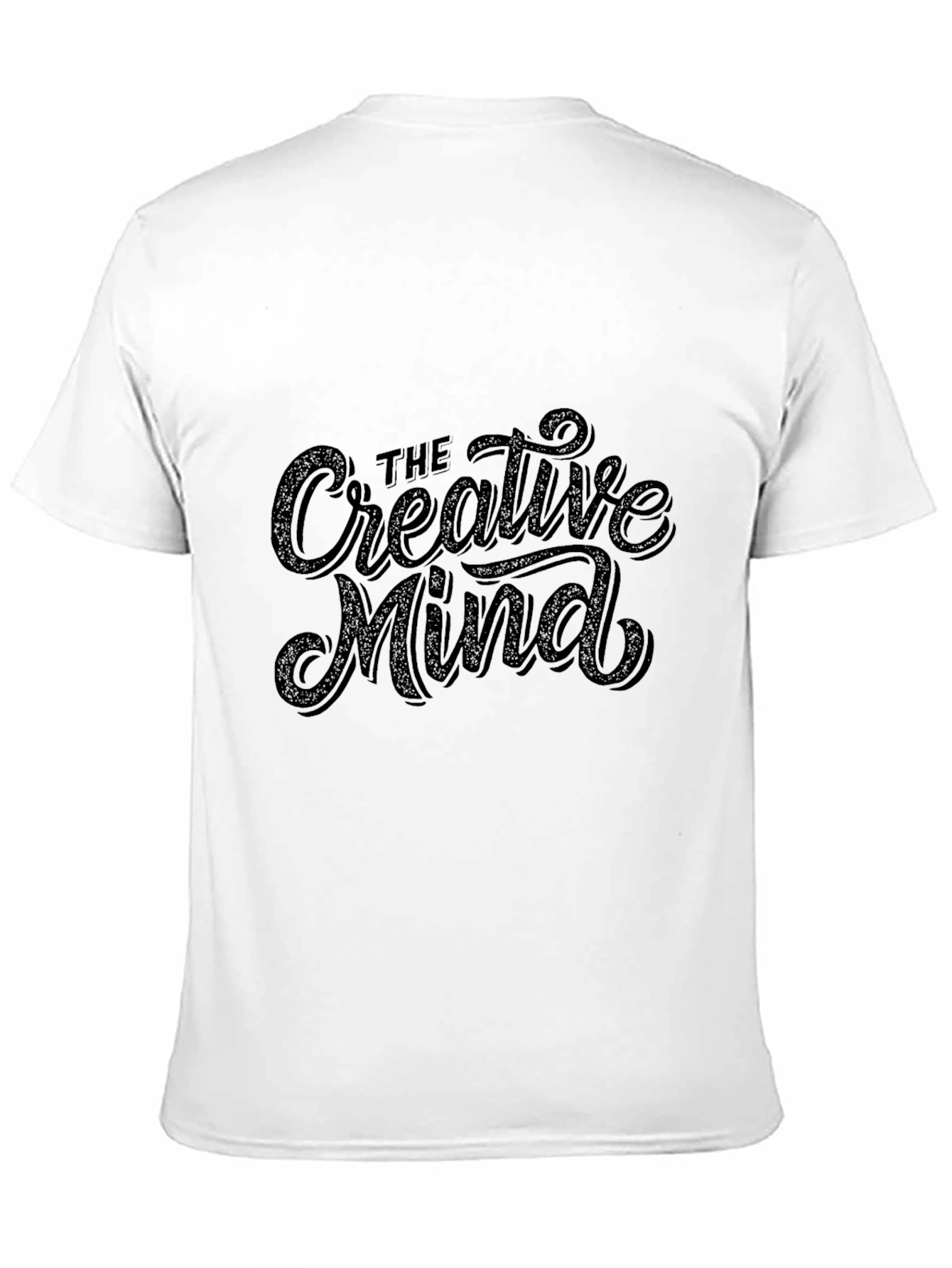 Creative Mind Graphic Black T-Shirt