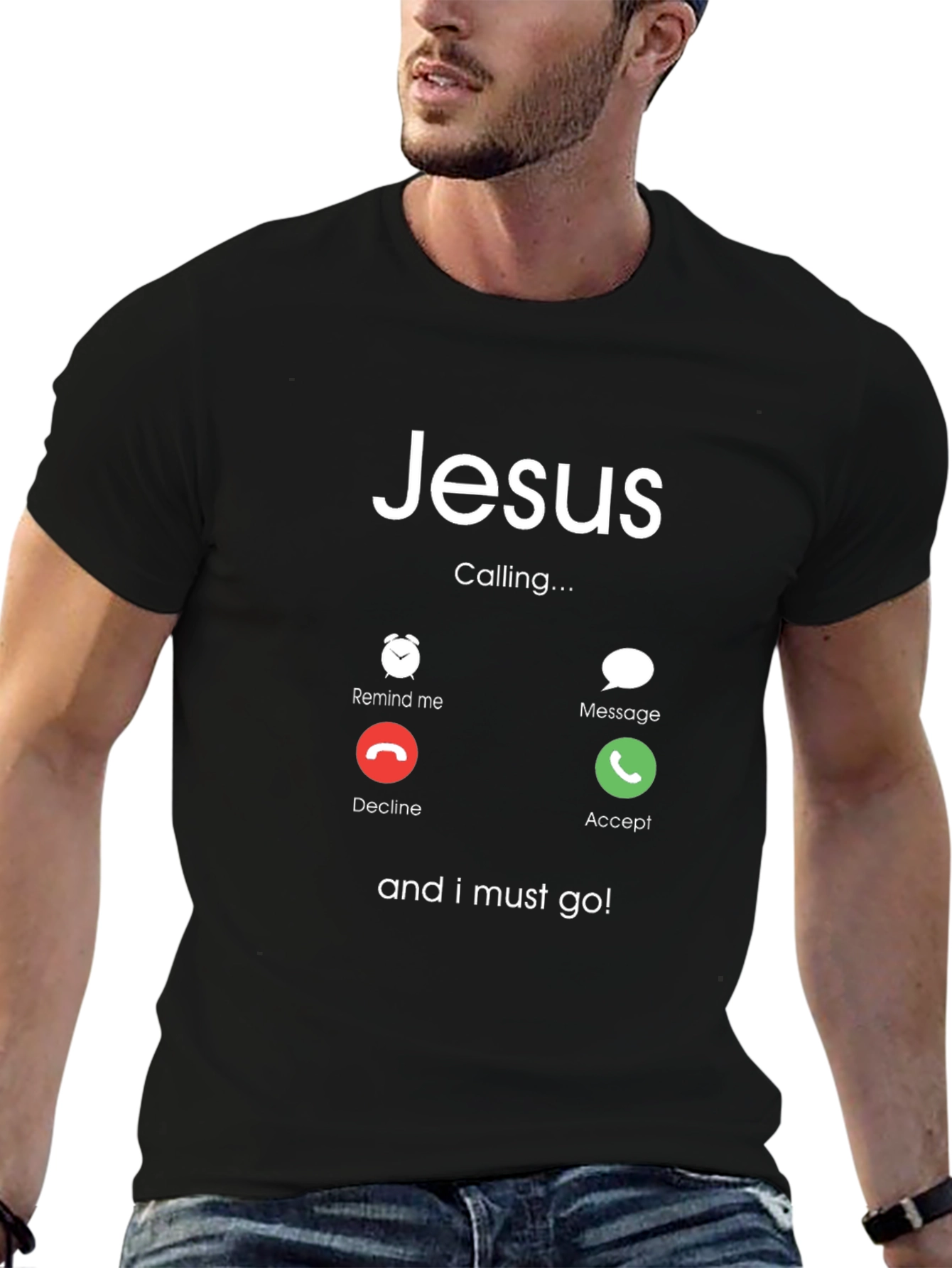 Jesus Calling T-Shirt - Humorous Christian Apparel