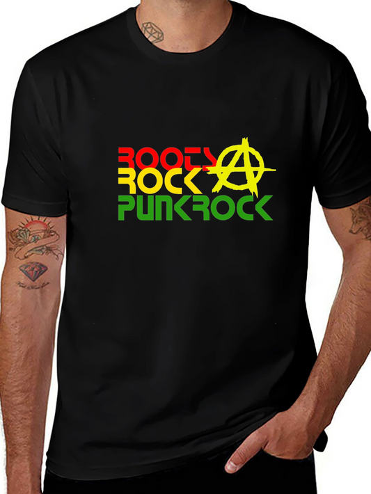Booty Rock Punk Rock Graphic Tee