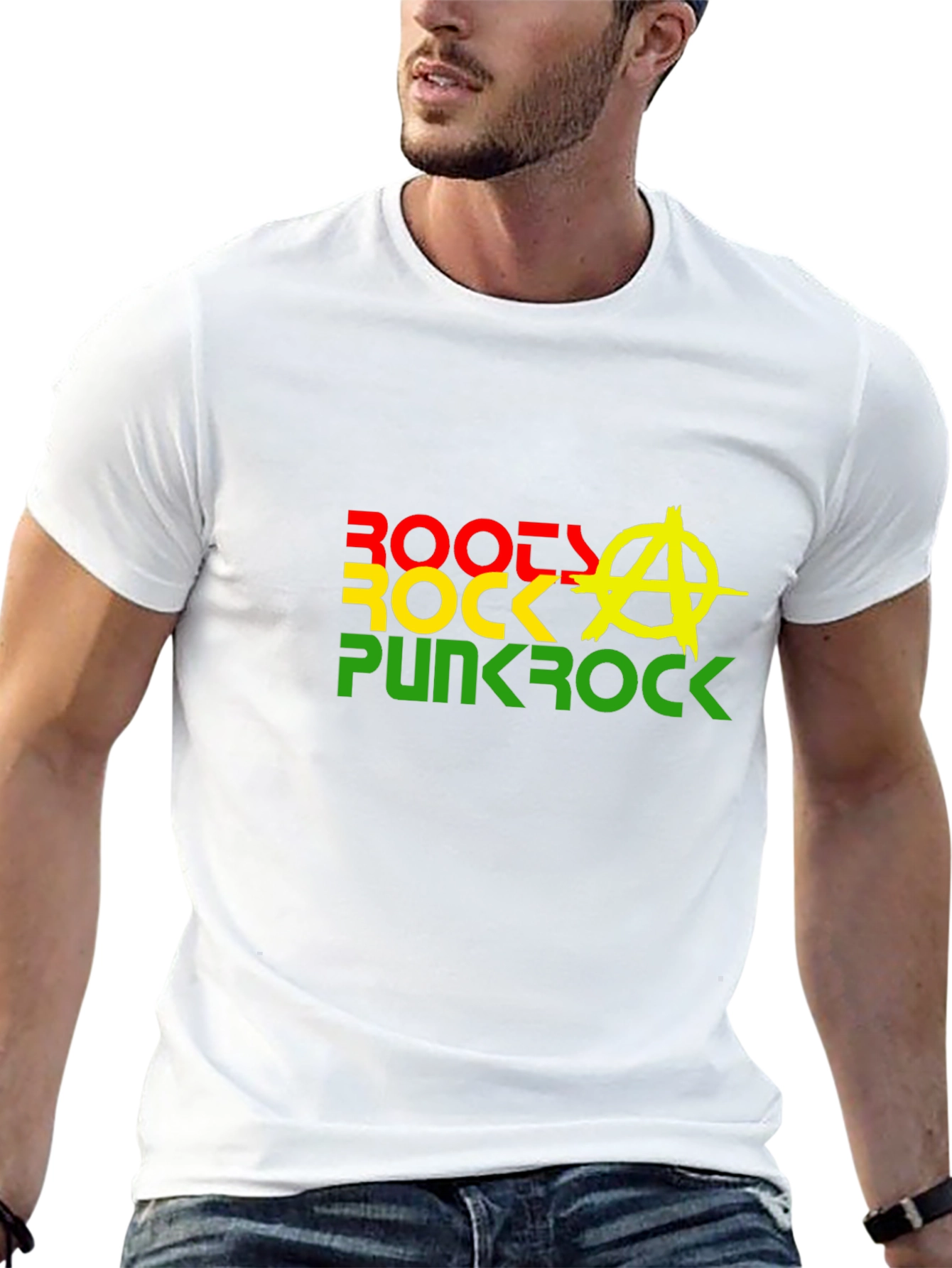 Booty Rock Punk Rock Graphic Tee