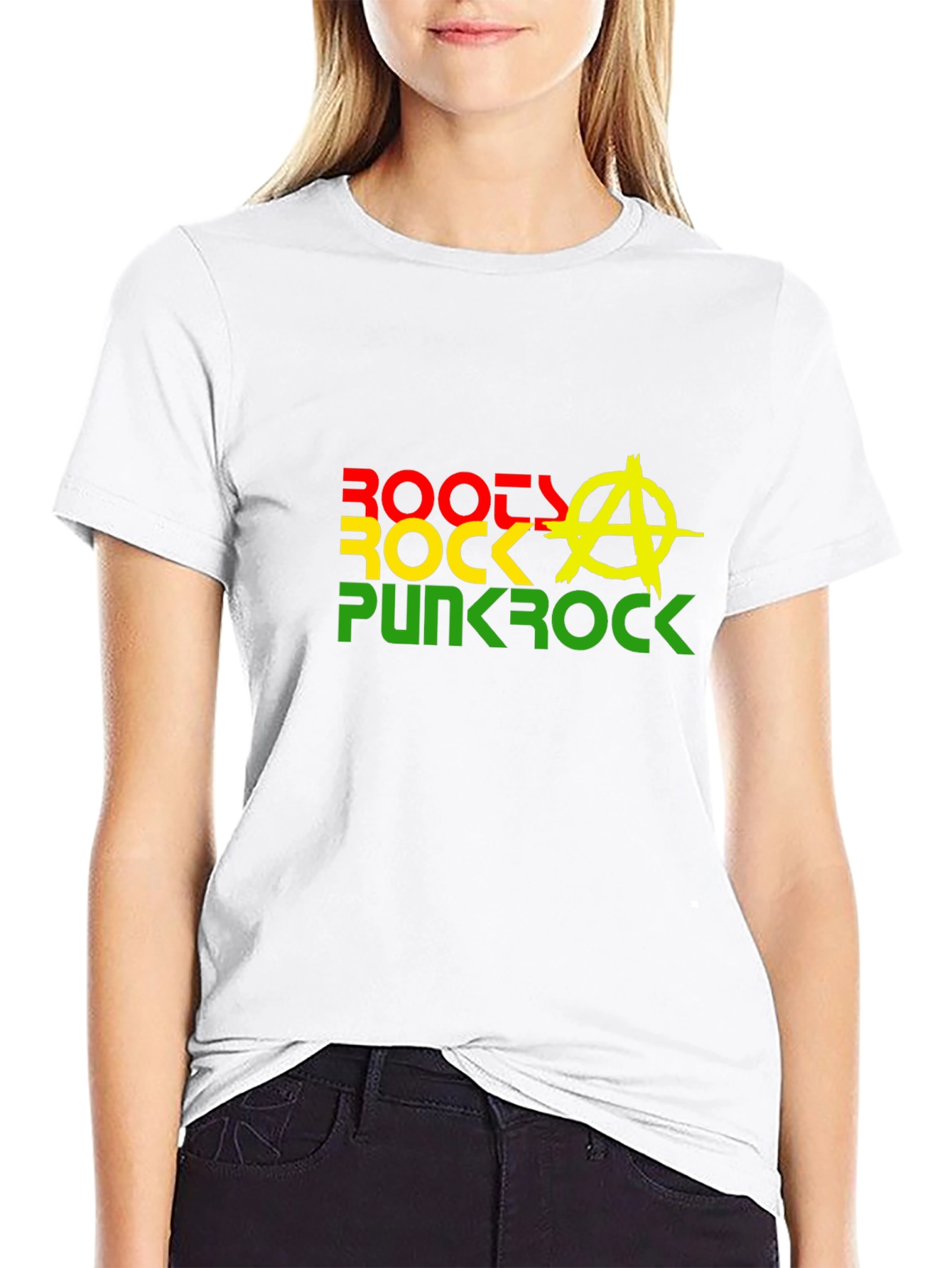 Booty Rock Punk Rock Graphic Tee