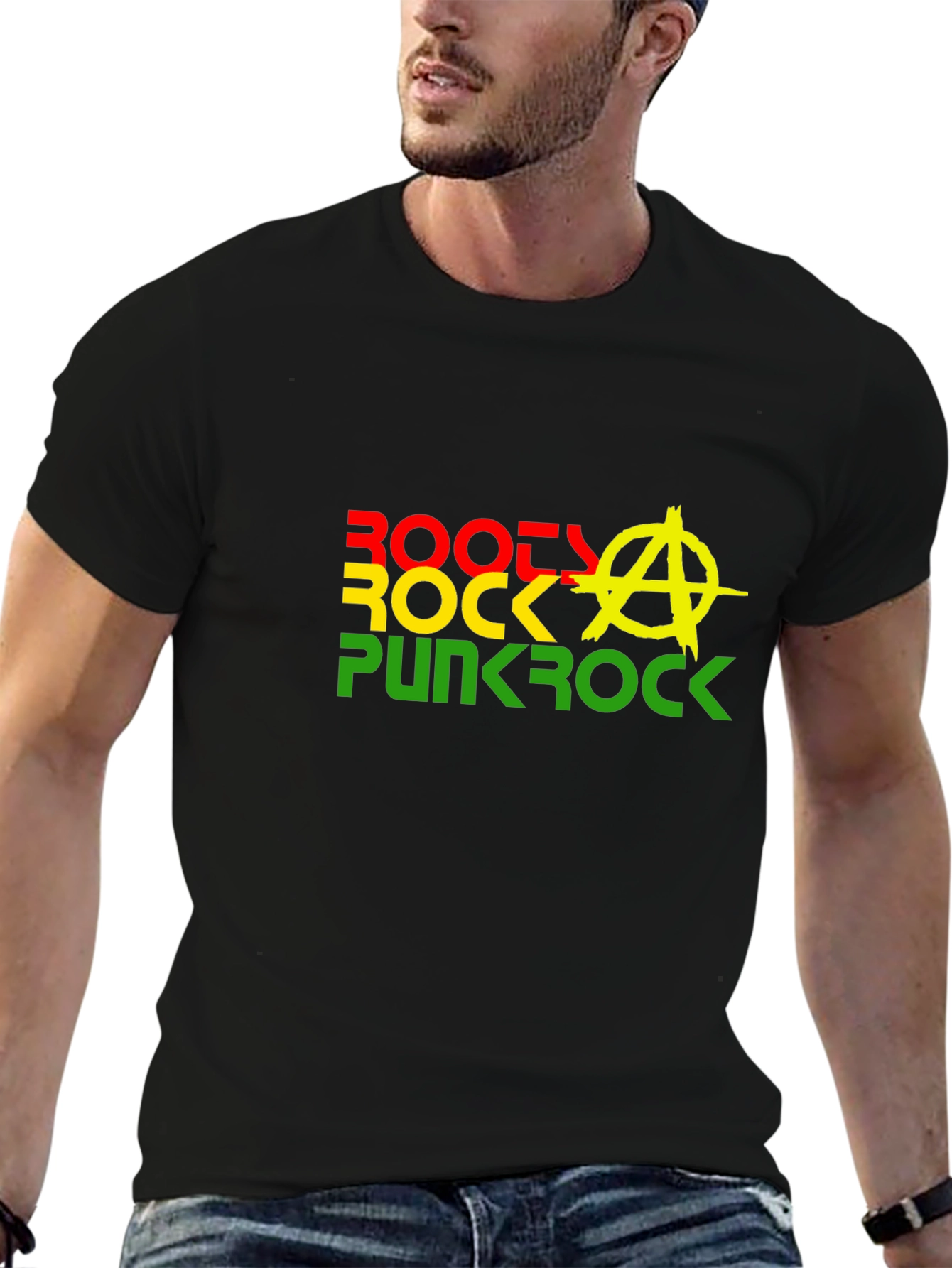 Booty Rock Punk Rock Graphic Tee
