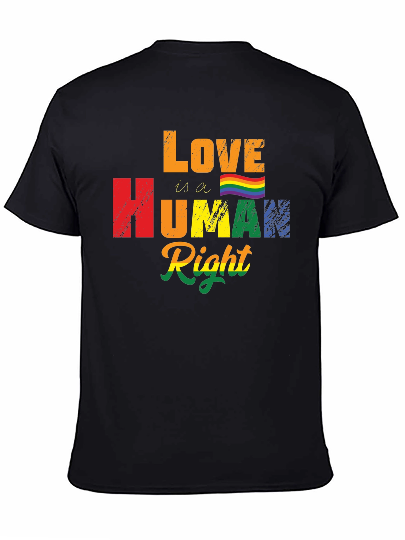 Love Is A Human Right LGBT Pride Graphic Tee