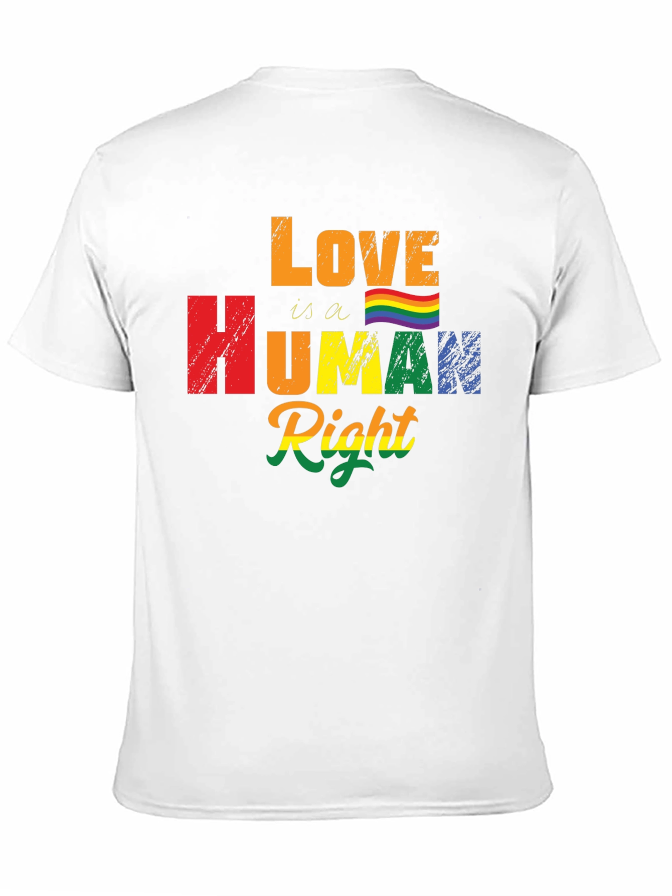Love Is A Human Right LGBT Pride Graphic Tee