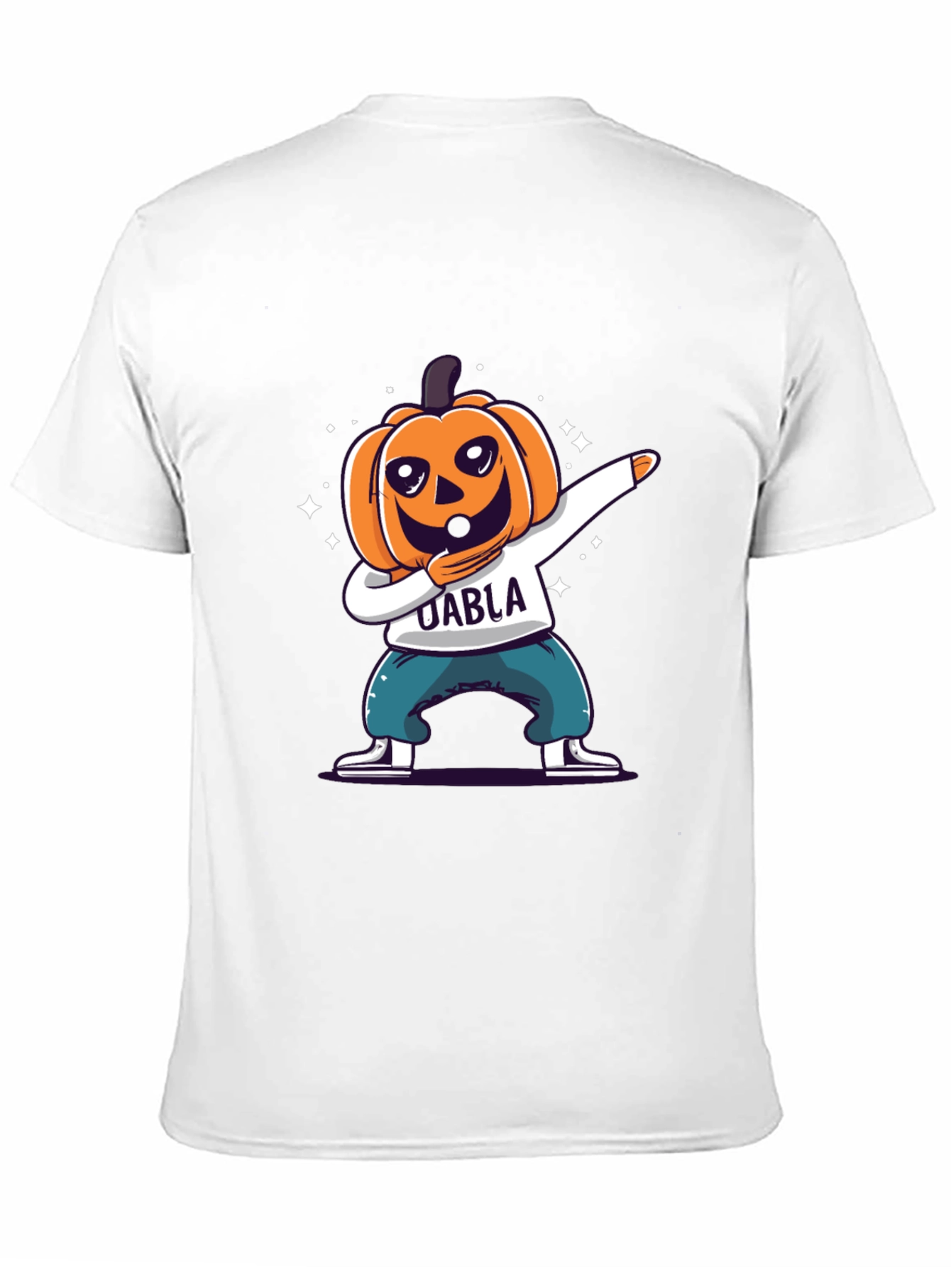 Dabbing Pumpkin Halloween T-Shirt - Spooky Season Fun