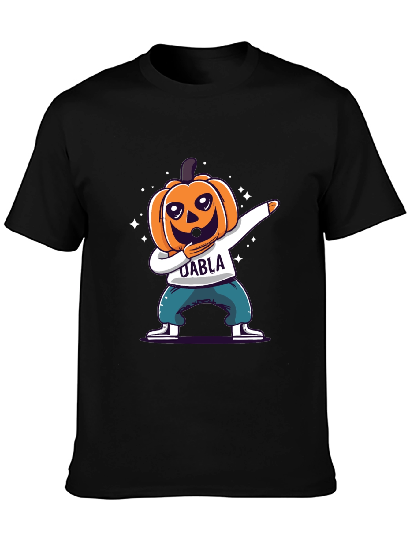 Dabbing Pumpkin Halloween T-Shirt - Spooky Season Fun