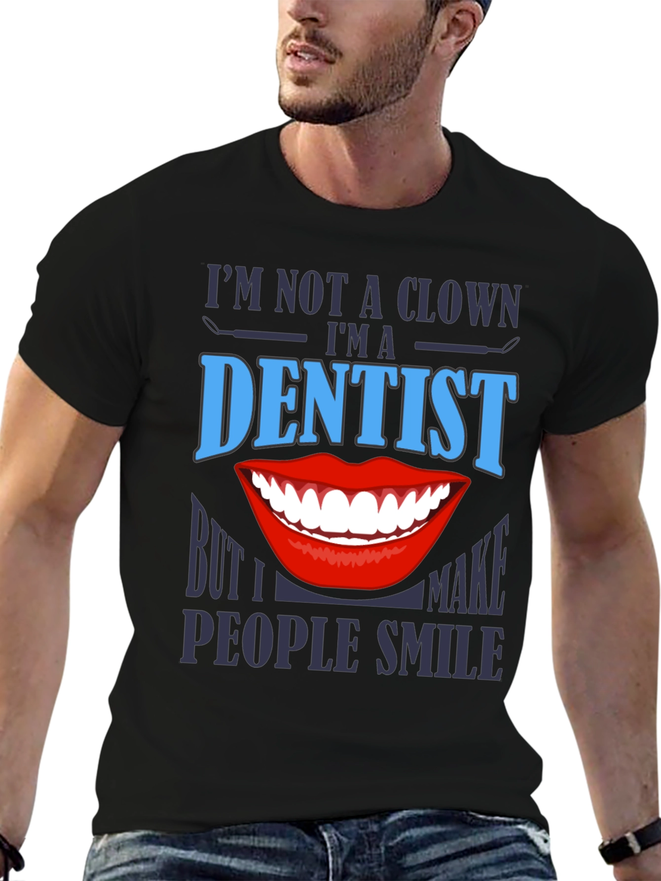 Dentist Smile T-Shirt - Funny Dental Apparel