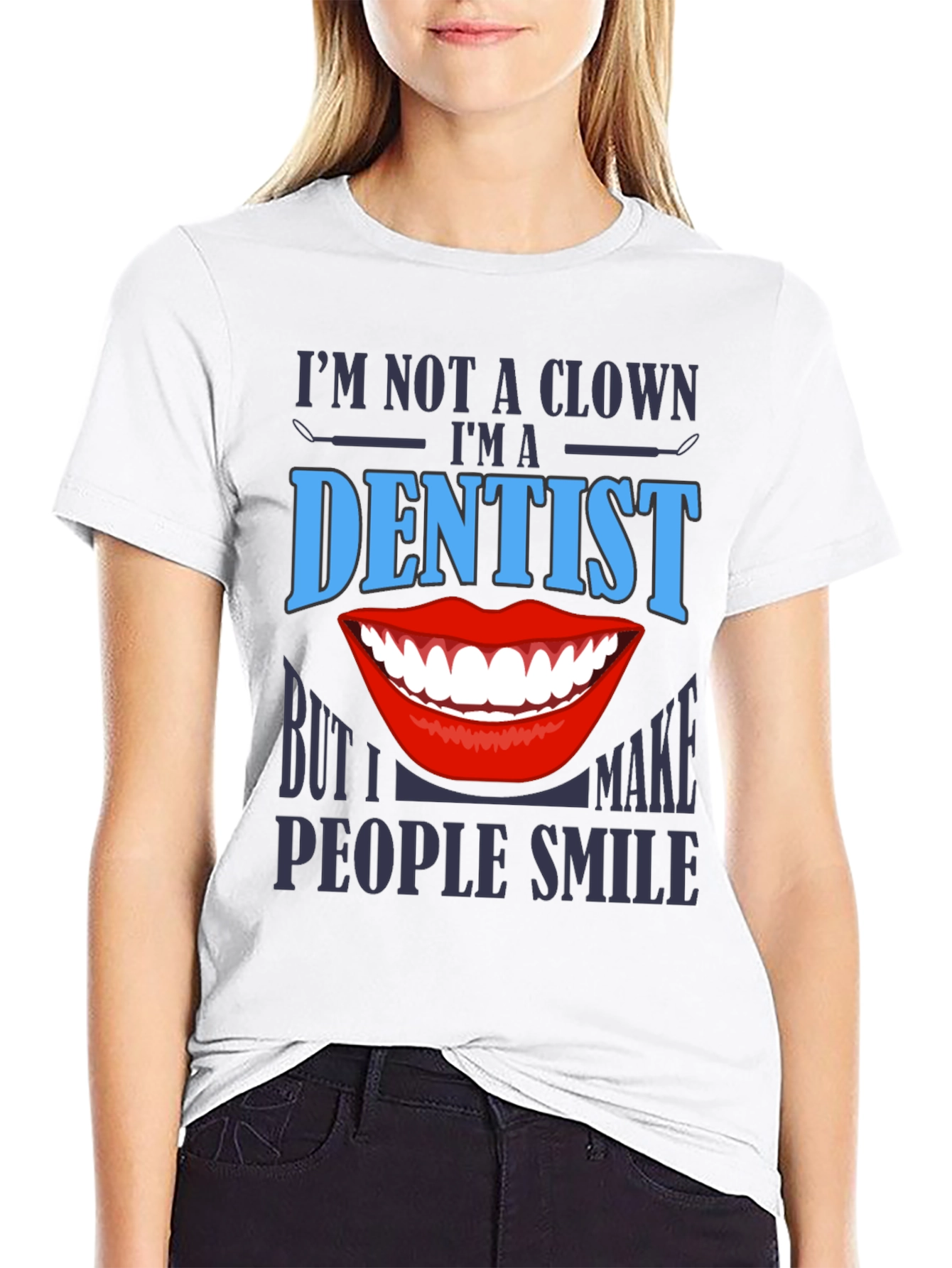 Dentist Smile T-Shirt - Funny Dental Apparel