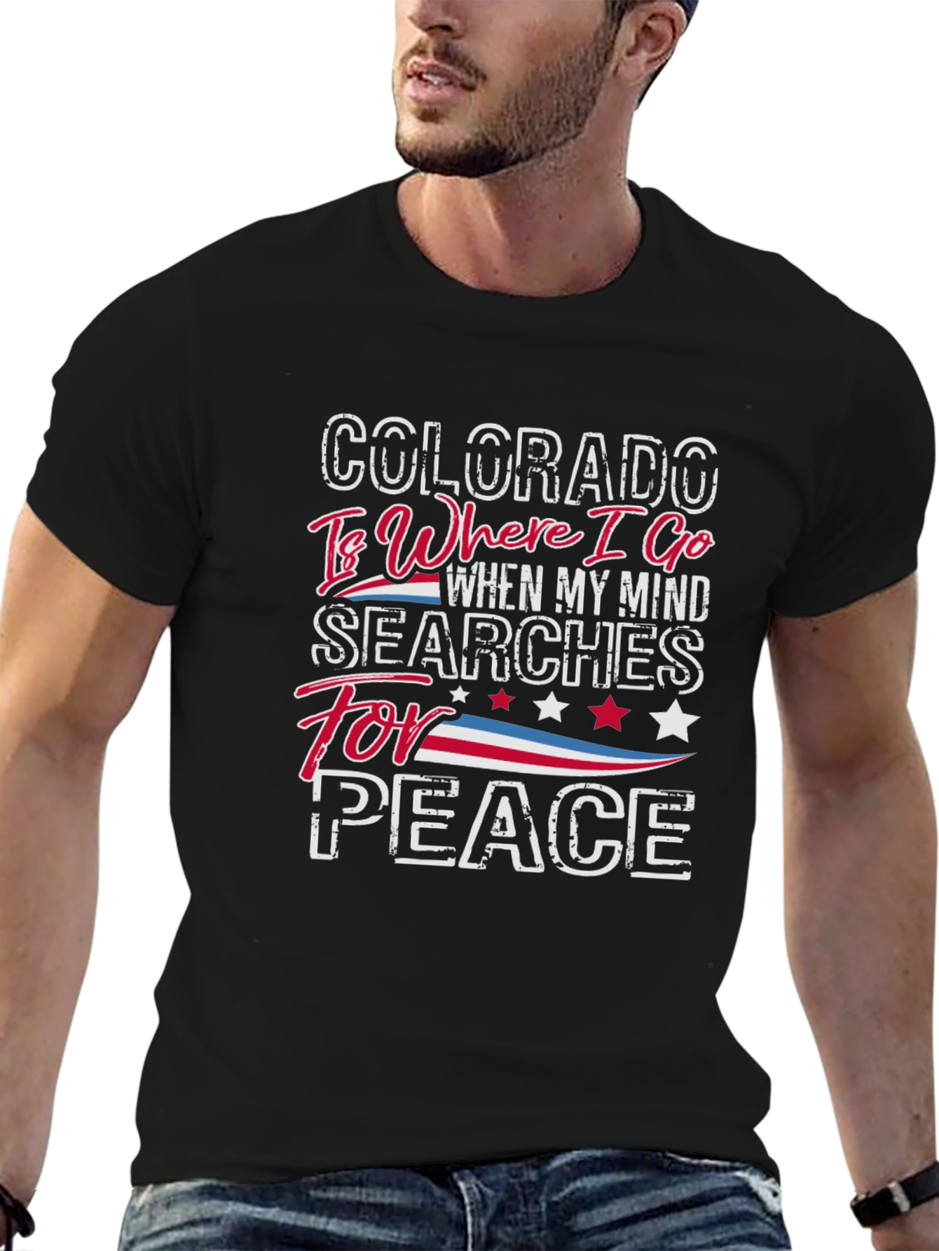 Colorado Peace Graphic T-Shirt