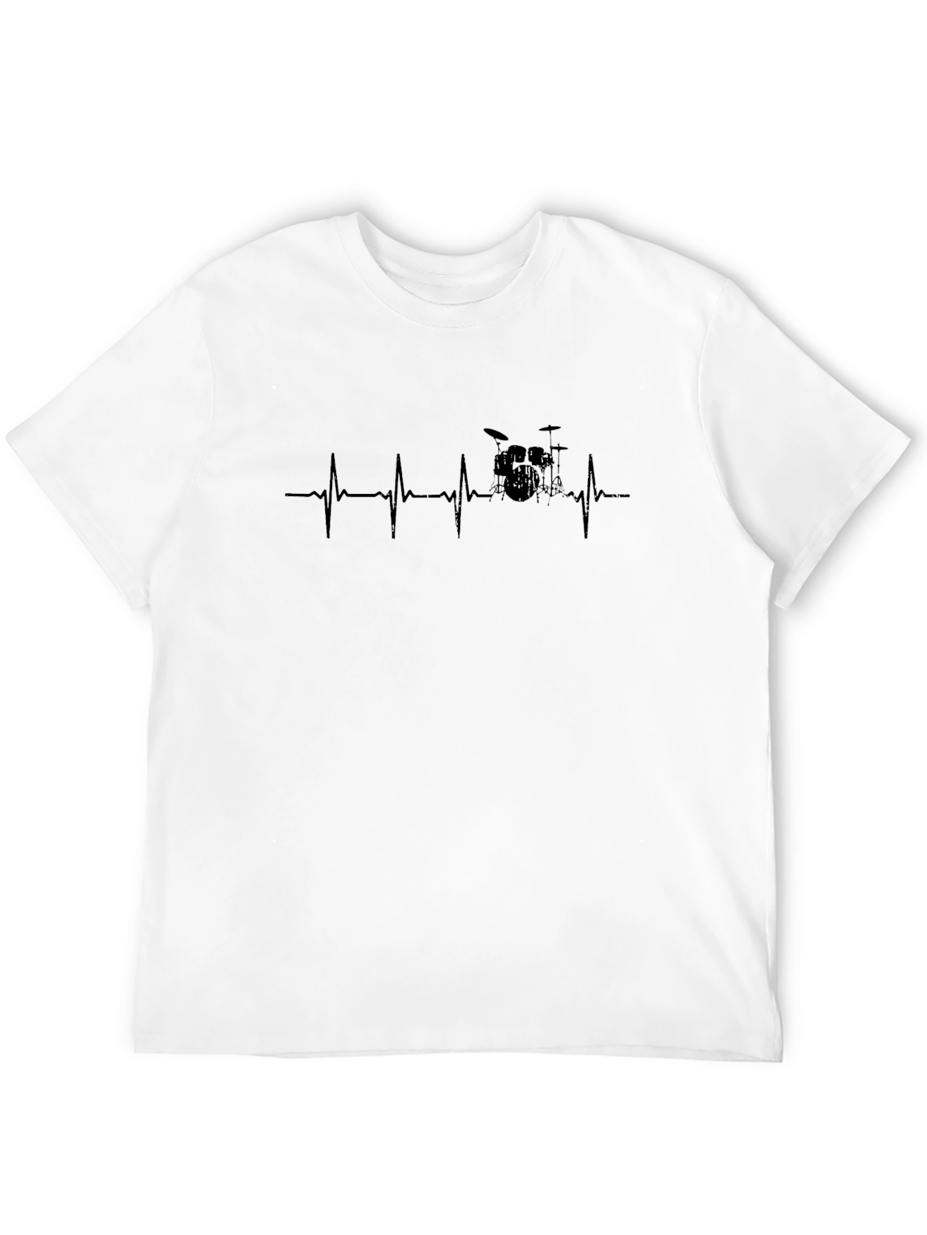 Drumbeat Heartbeat T-Shirt - Musician Tee