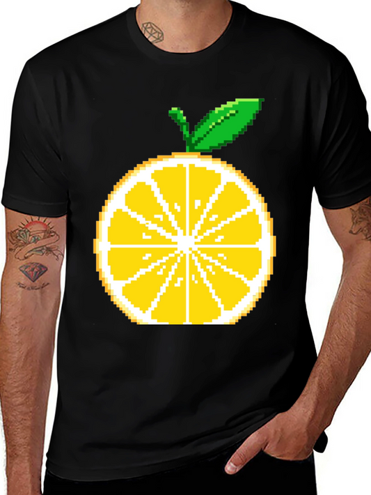 Pixel Lemon T-Shirt - Retro Gaming Style