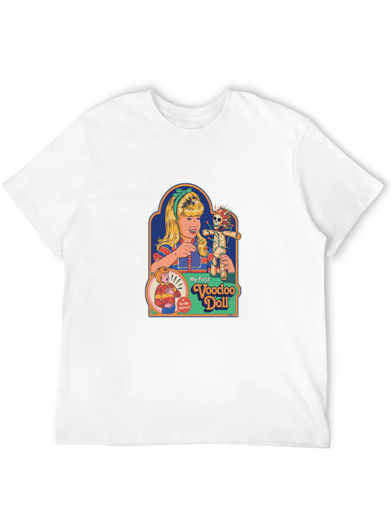 My First Voodoo Doll Graphic Tee - Black