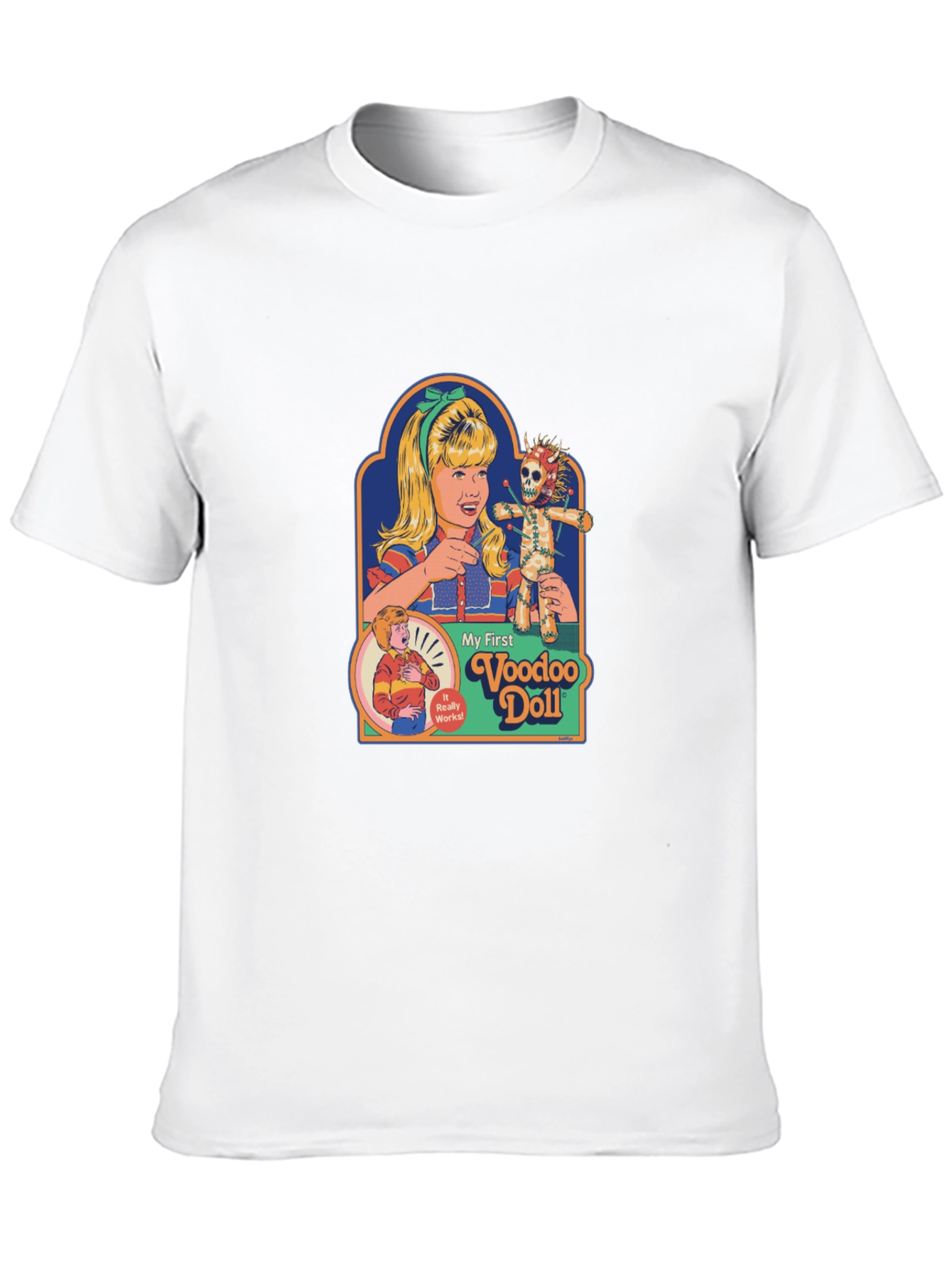 My First Voodoo Doll Graphic Tee - Black