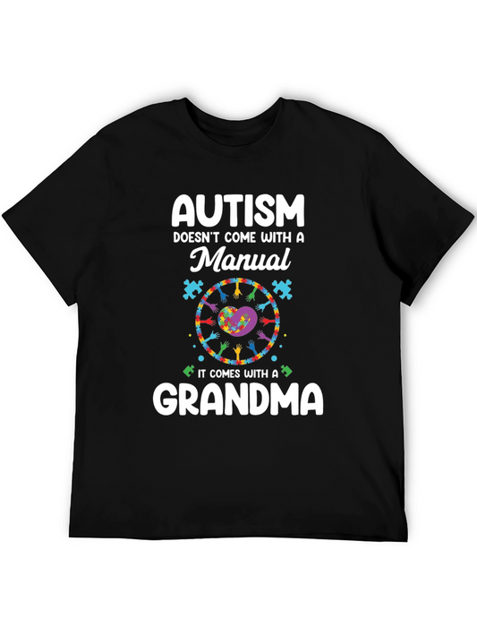 Autism Grandma T-Shirt: Awareness & Support Tee