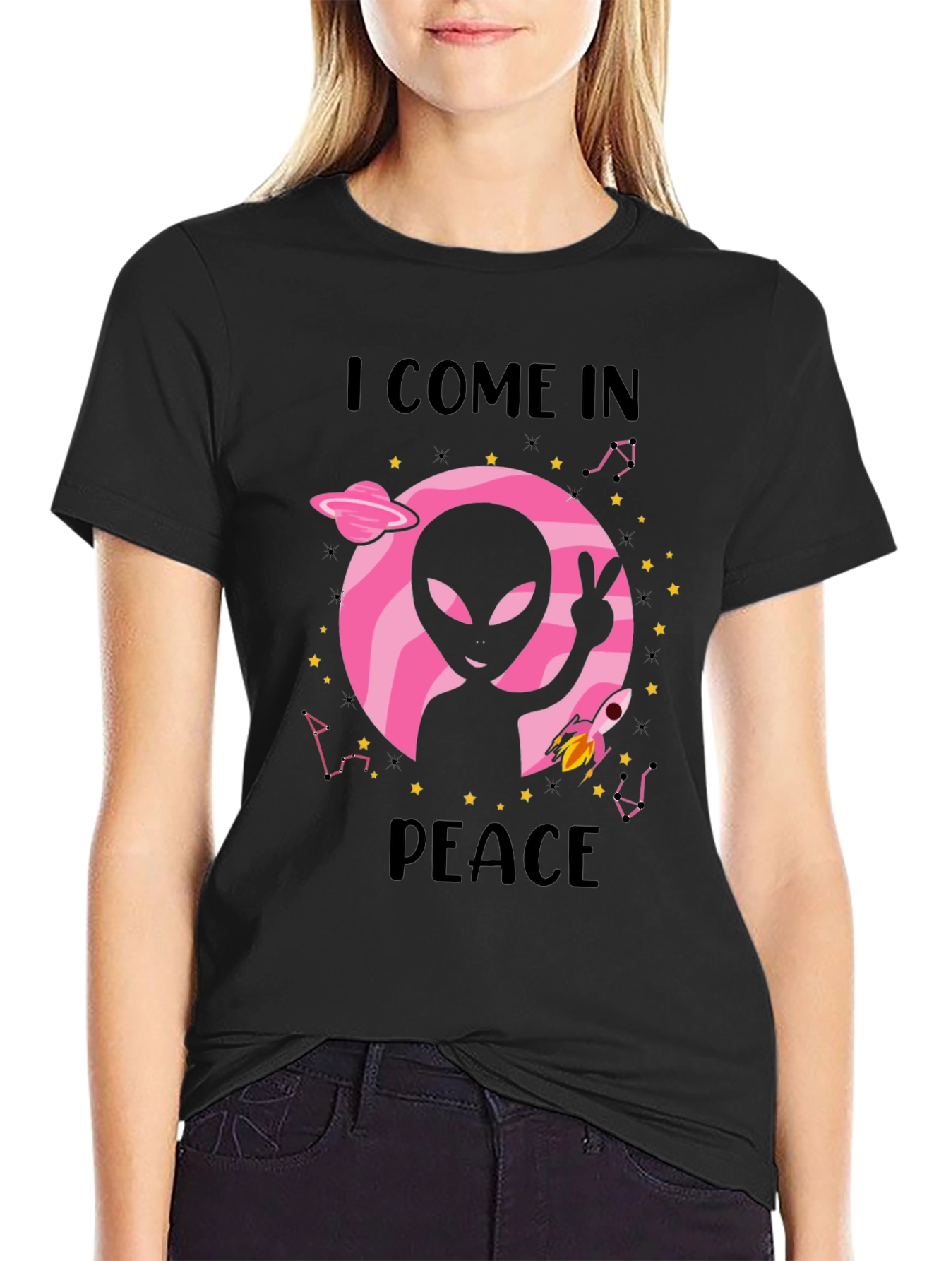 I Come In Peace Graphic Tee