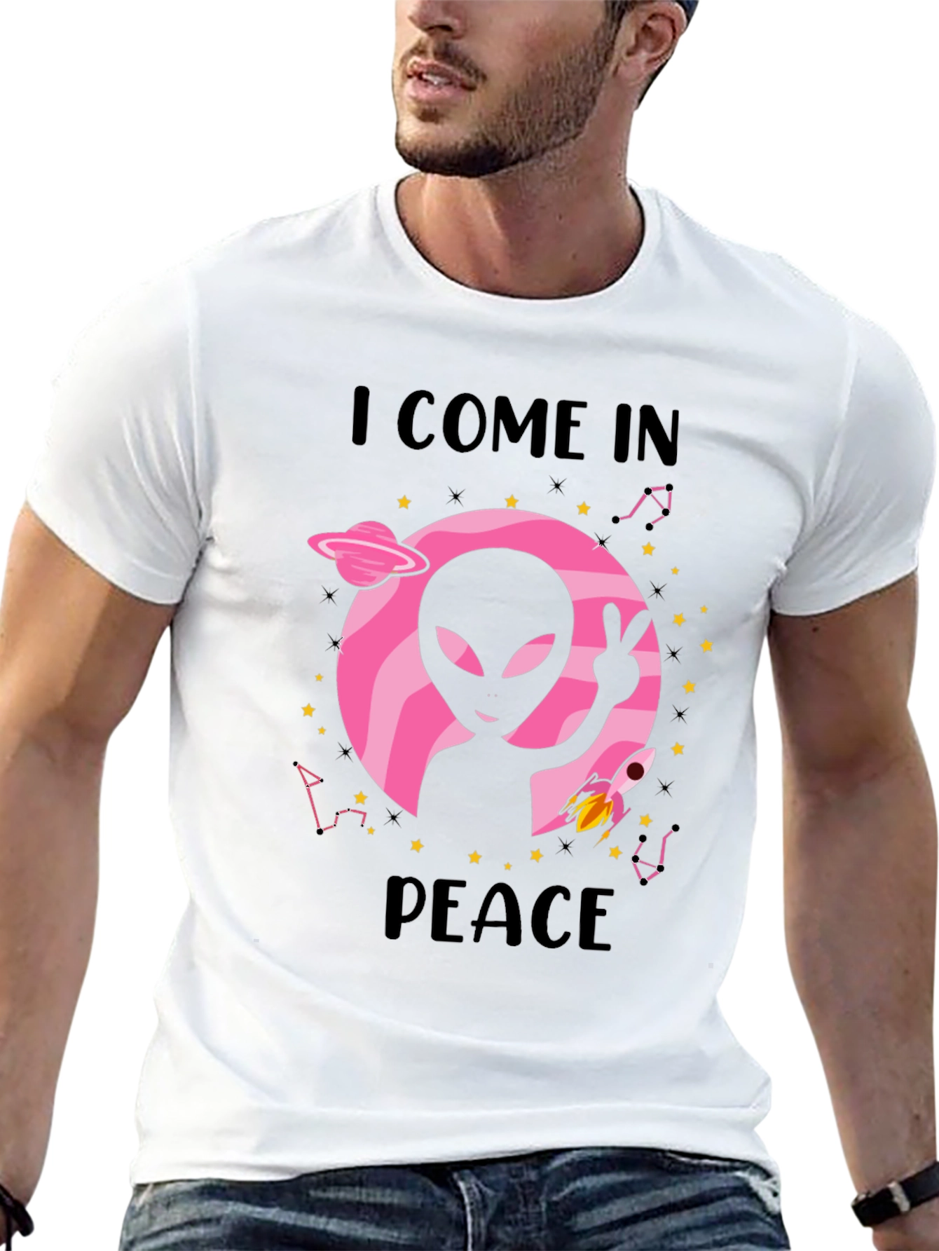 I Come In Peace Graphic Tee
