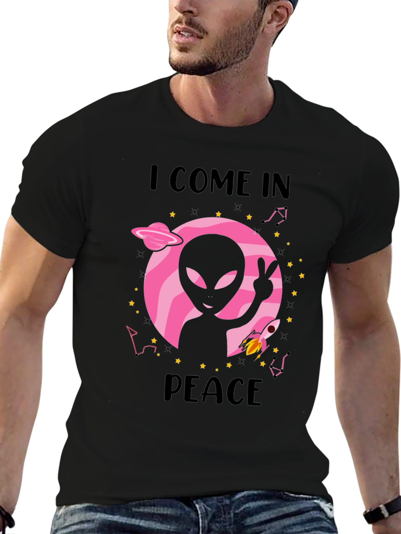 I Come In Peace Graphic Tee