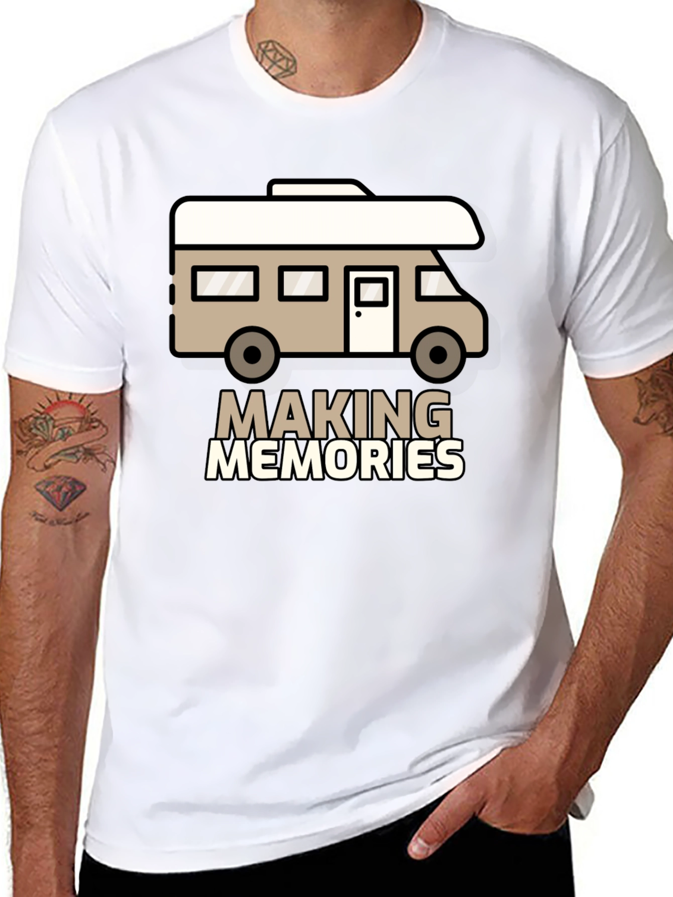 Making Memories RV T-Shirt - Adventure Awaits!