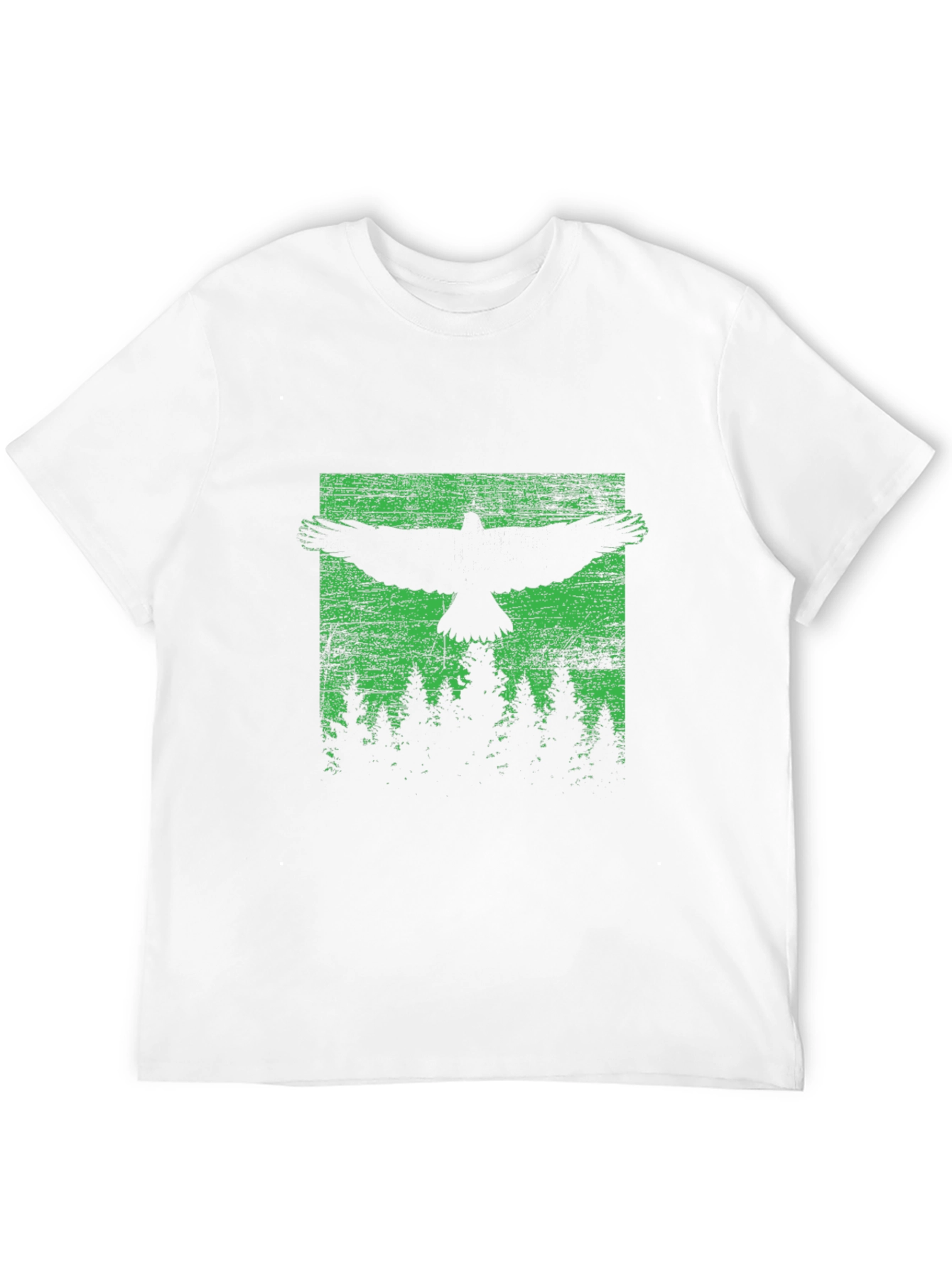 Raven Forest Graphic Tee - Black Unisex Shirt