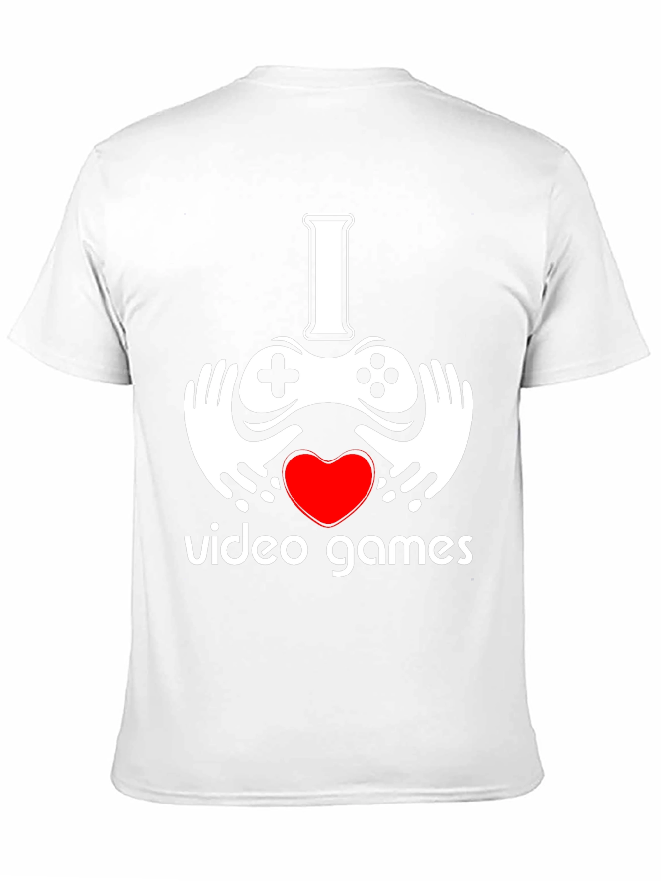 I Heart Video Games Black Graphic Tee