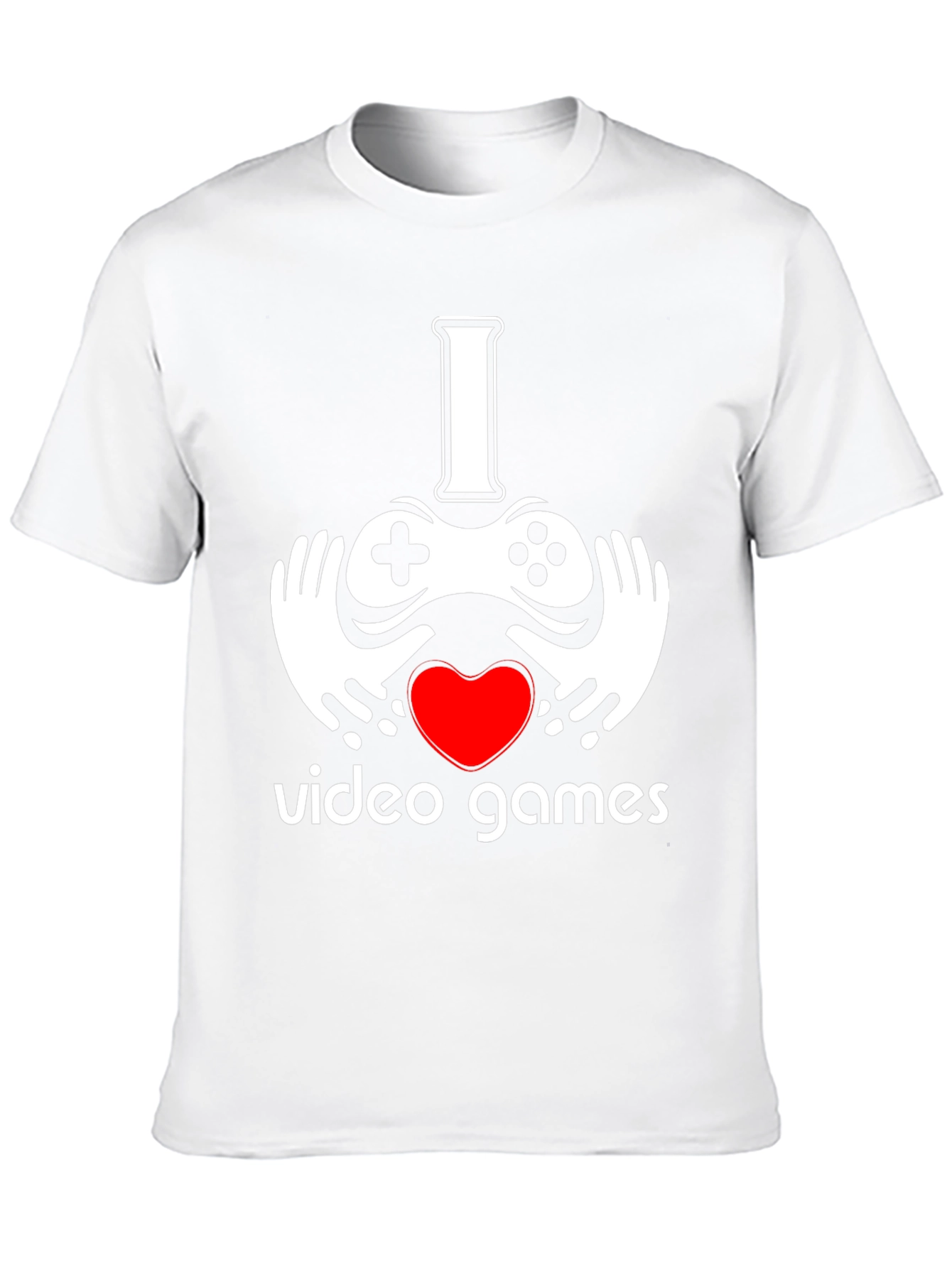 I Heart Video Games Black Graphic Tee