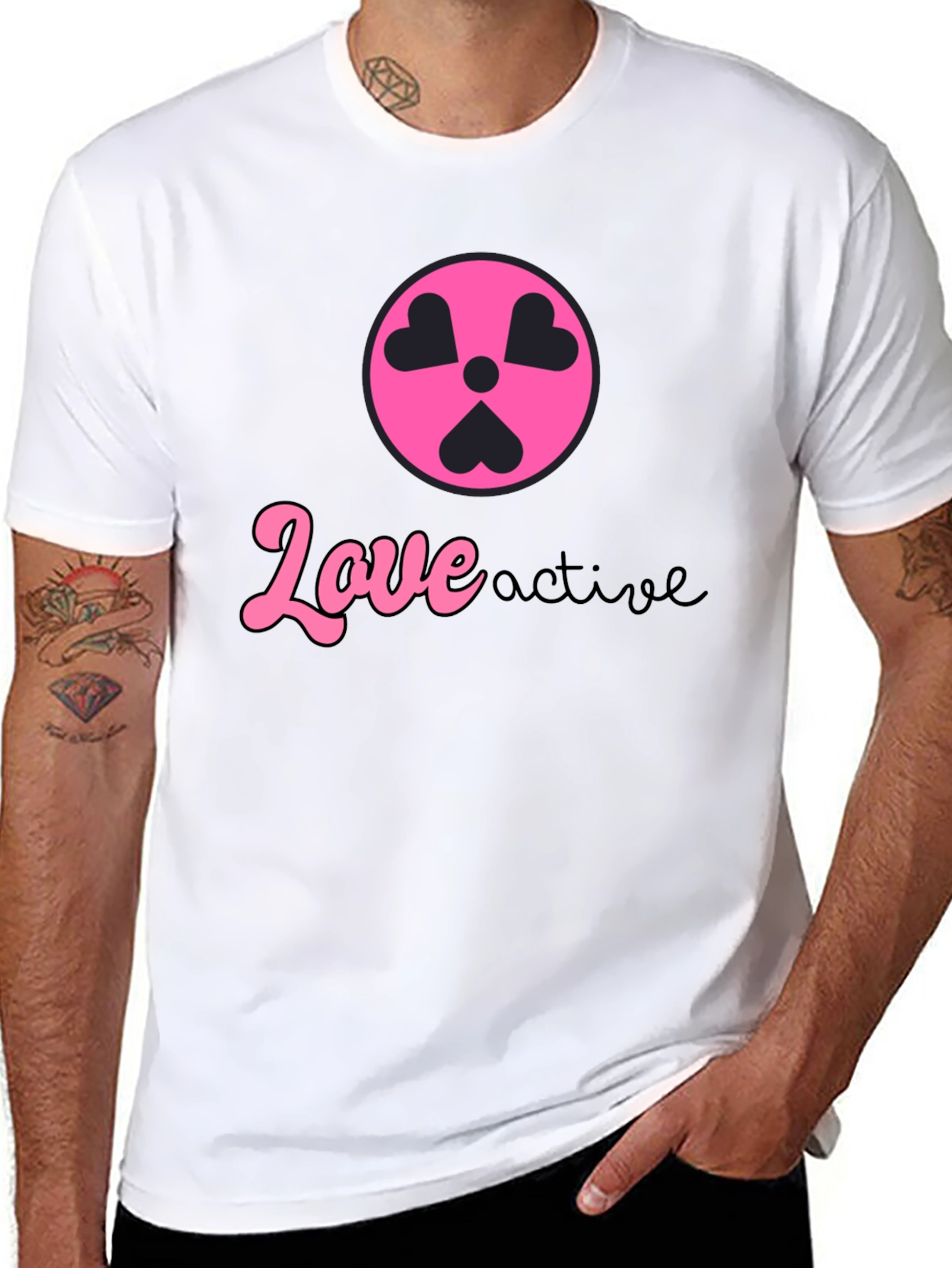 Love Radioactive T-Shirt - Black
