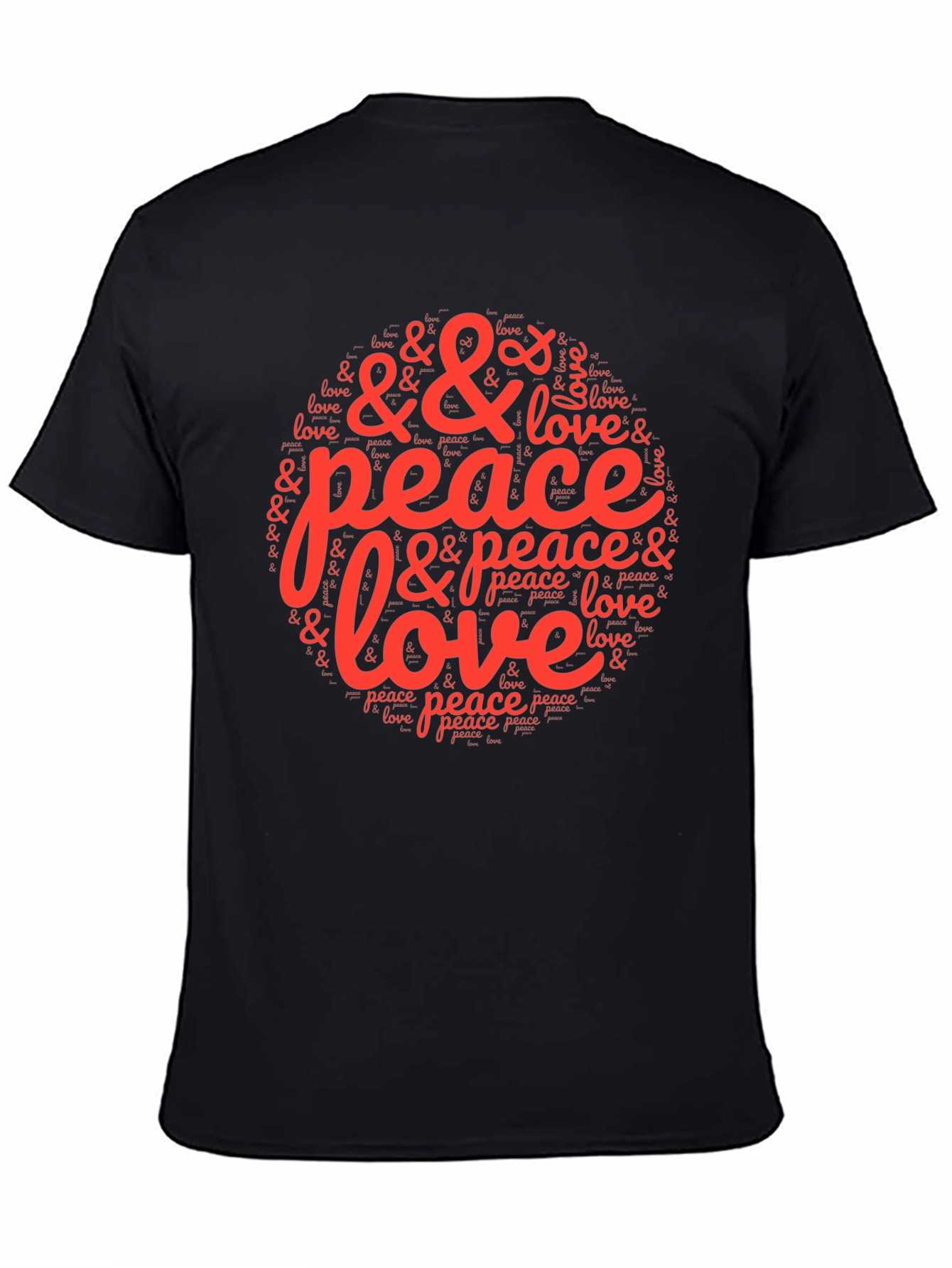 Peace & Love Graphic T-Shirt - Stylish Design