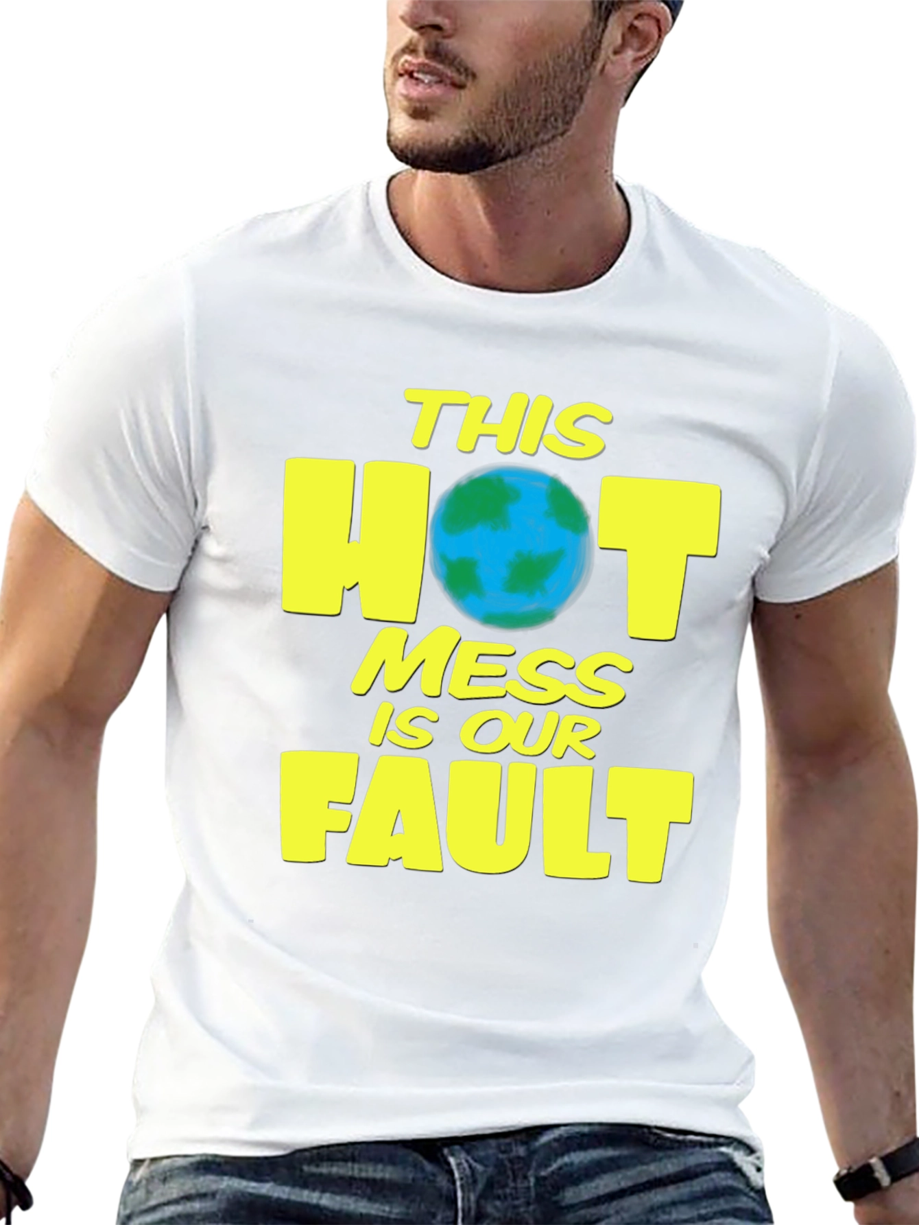 Hot Mess T-Shirt - Earth Day Climate Awareness Tee